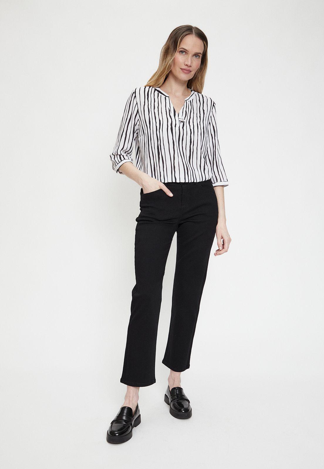 Blusa Fantasia Negro Ma Griffe 14102224056102-0