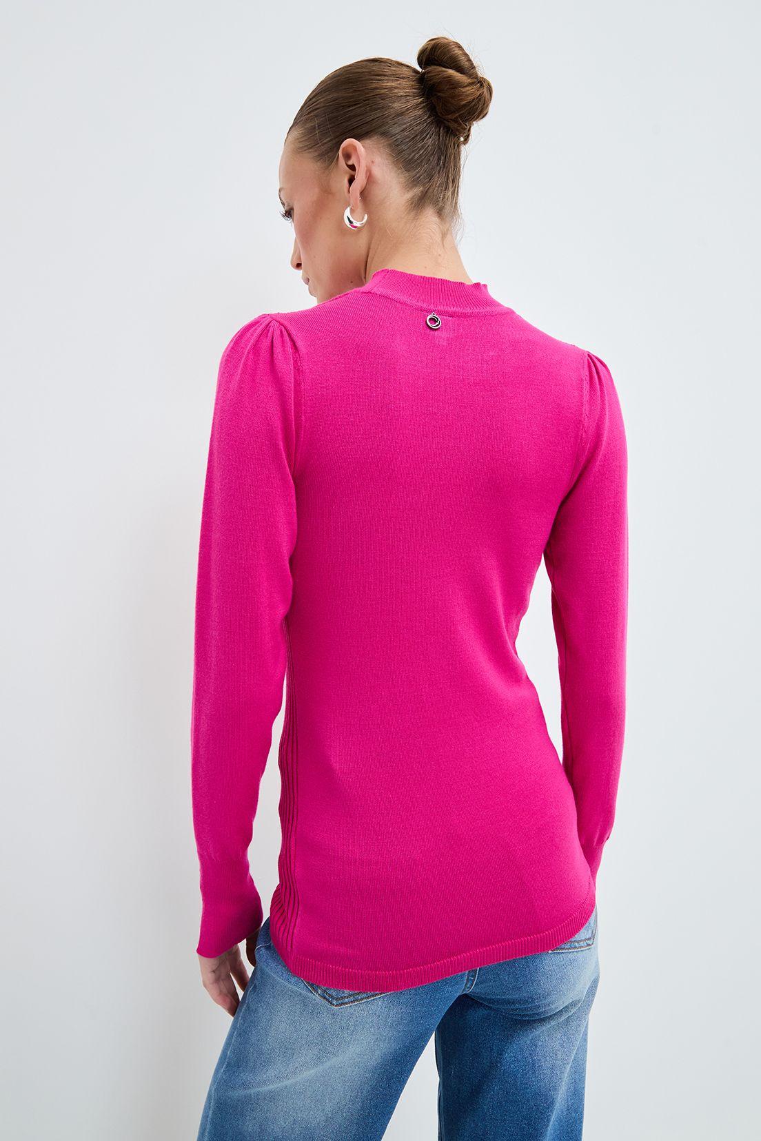 Sweater Liso fucsia 18120125050116-3