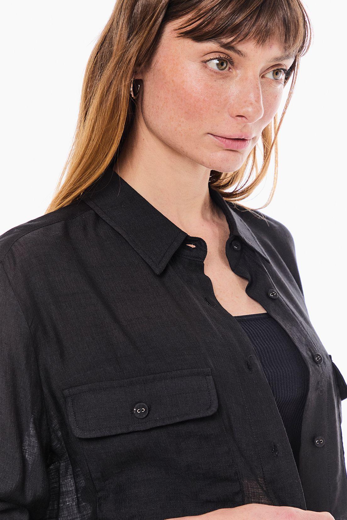 Blusa Lisa Negro Ash 14076224001102-1