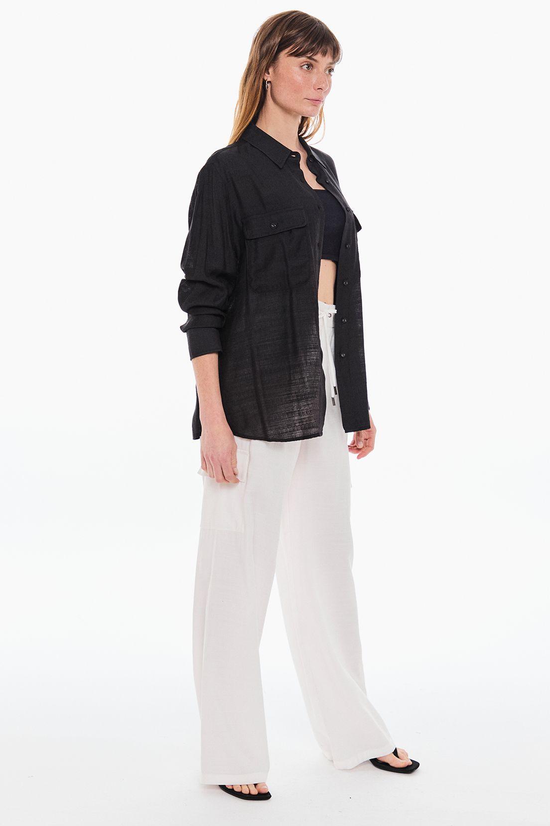 Blusa Lisa Negro Ash 14076224001102-2