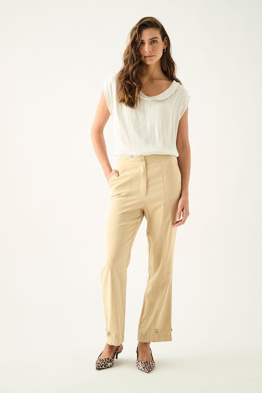 Pantalon Liso Beige Ash 11007125001106-0