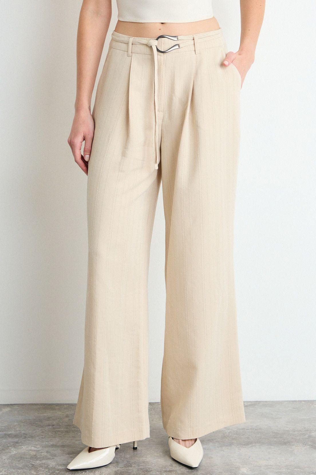 Pantalon Liso Beige iO 11020225019106-1