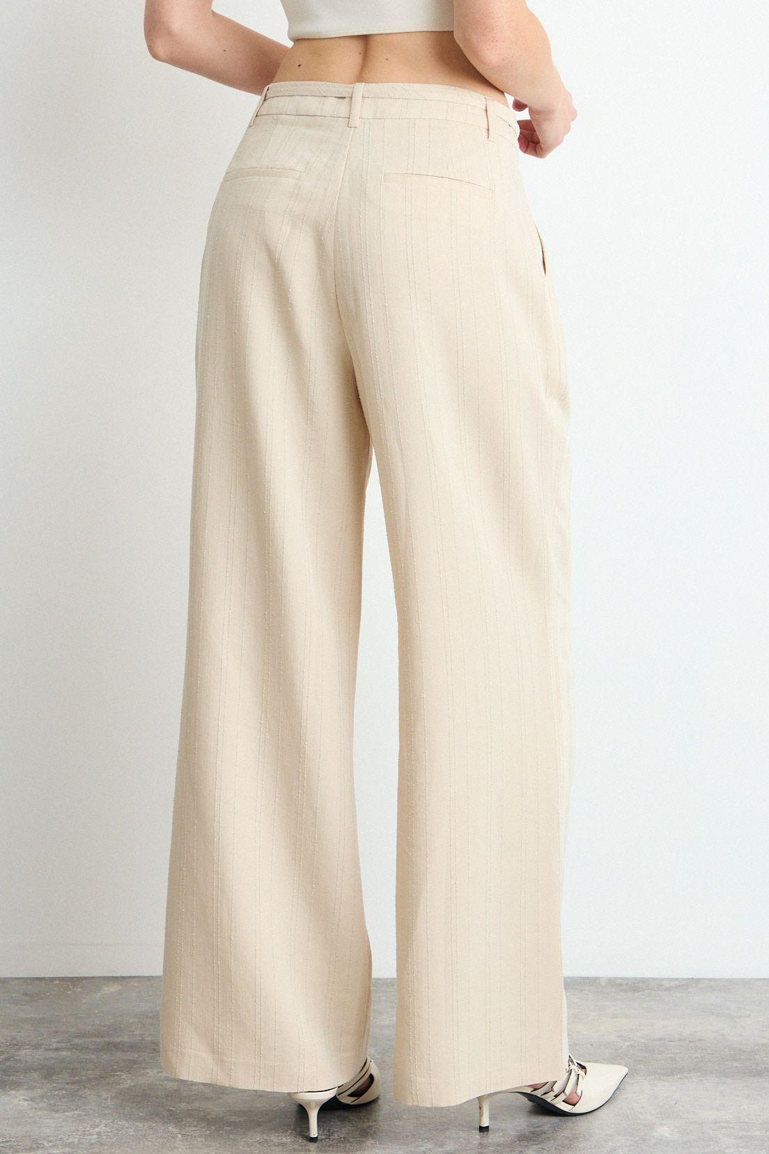 Pantalon Liso Beige iO 11020225019106-3
