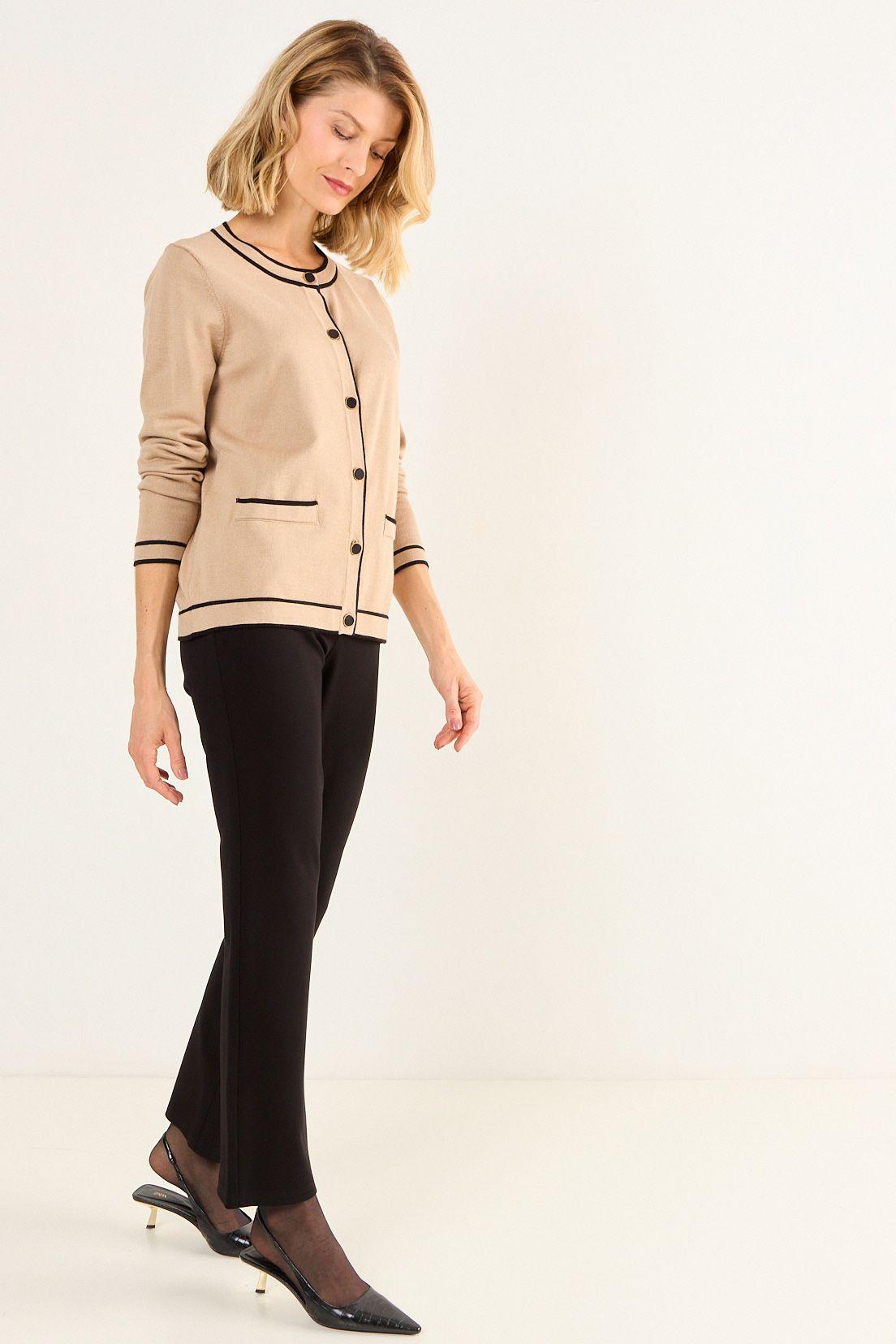 Tejido Chanel Bicolor Beige Ma Griffe 18002126002106-3