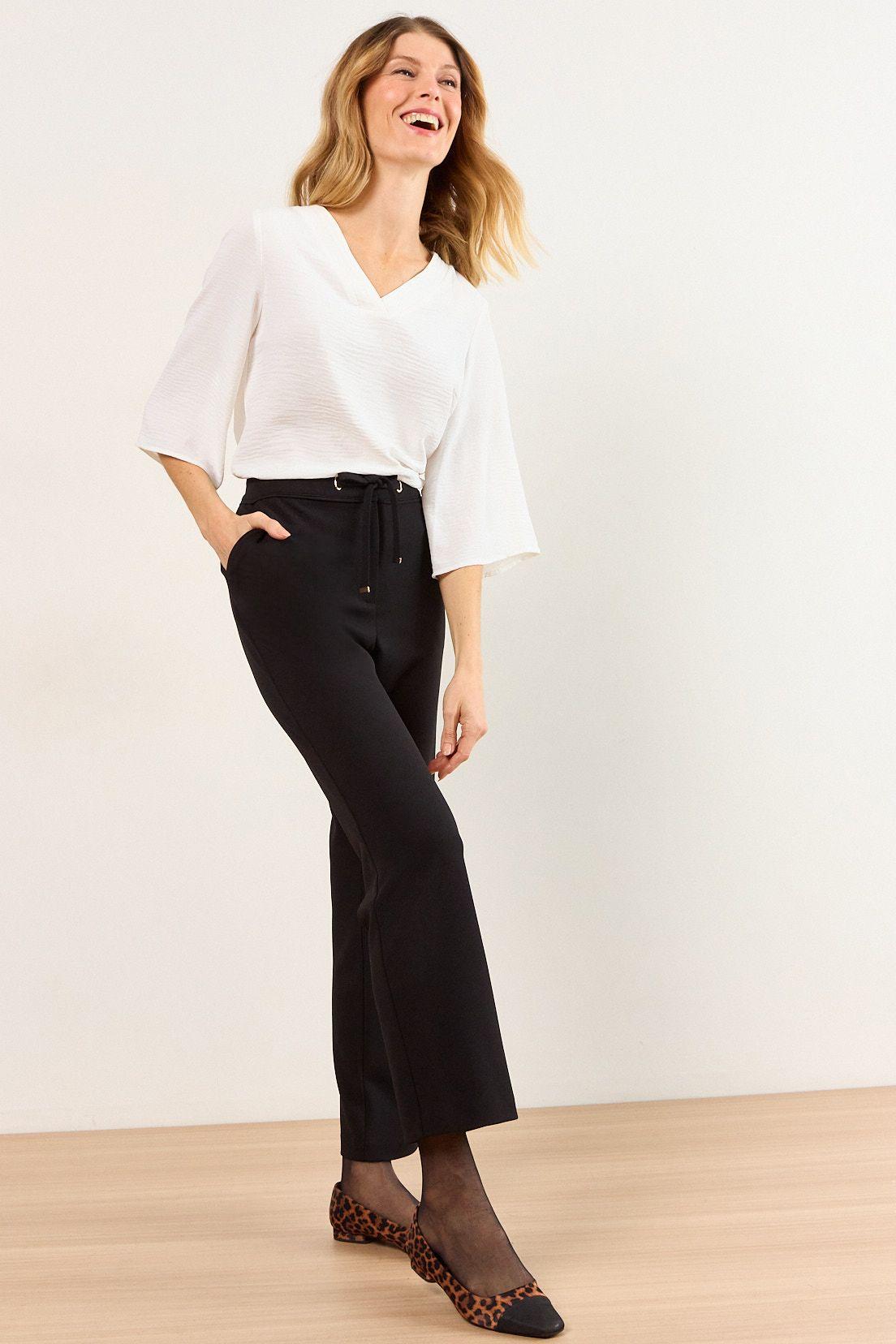 Pantalon Tipo Jogger Negro Ma Griffe 11002226003102-0