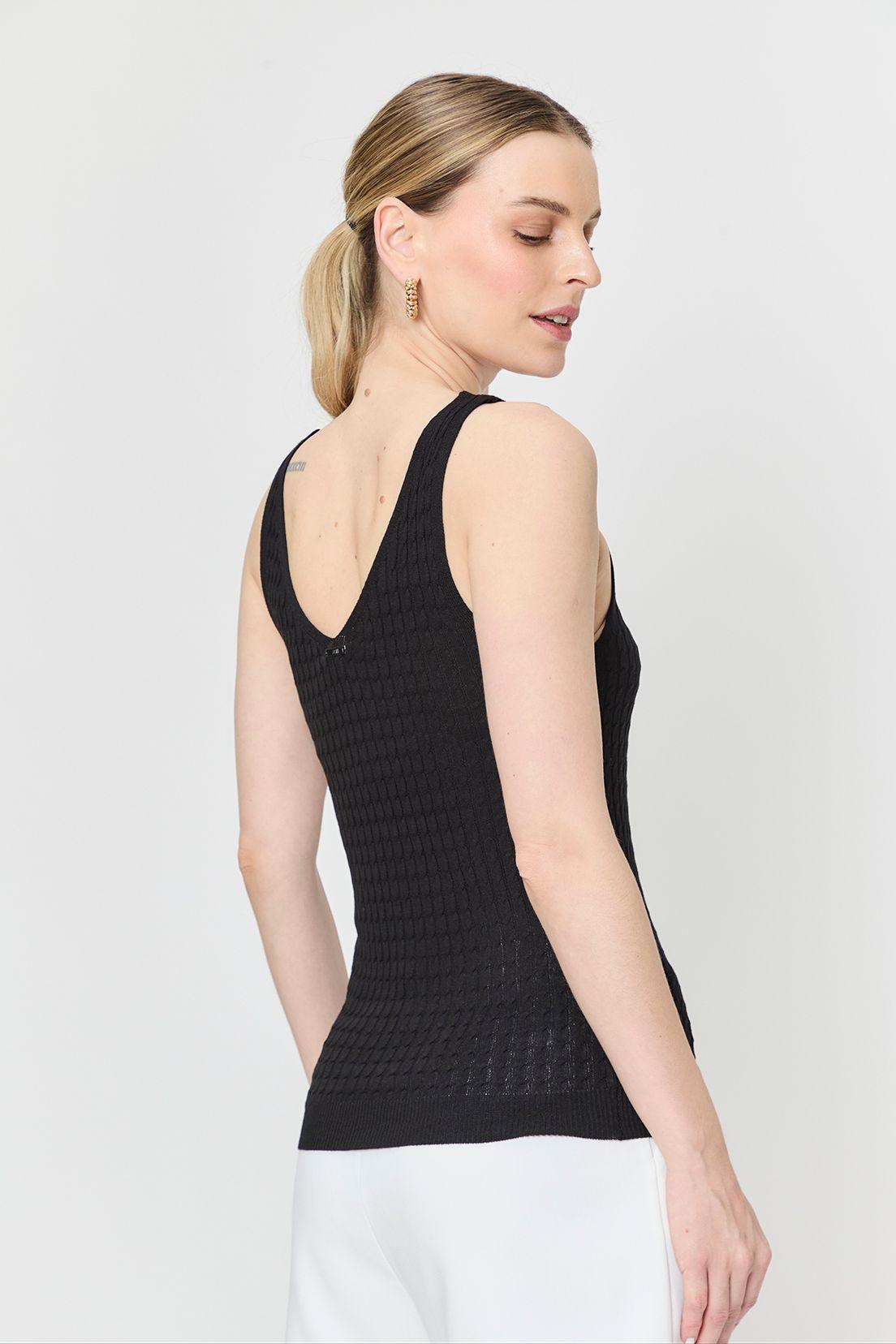 Top Tejido Negro Ash 18207224050102-3