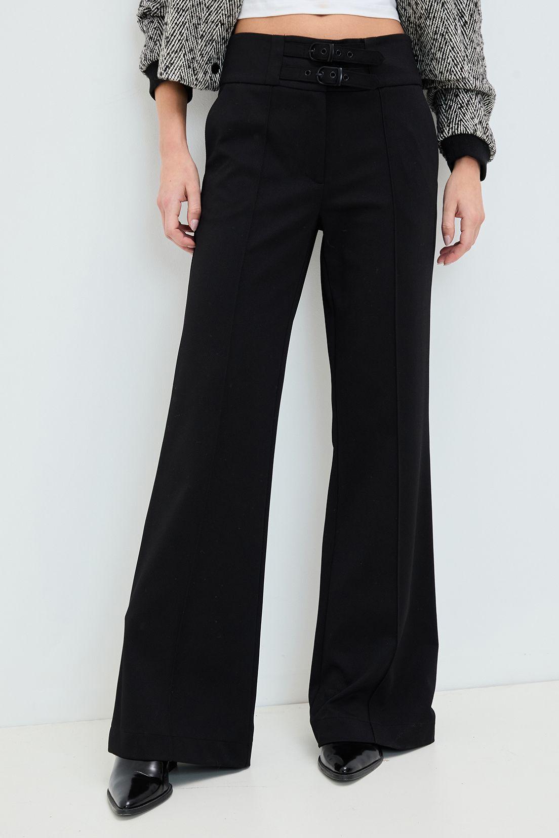 Pantalon Liso Negro 11020125056102-1
