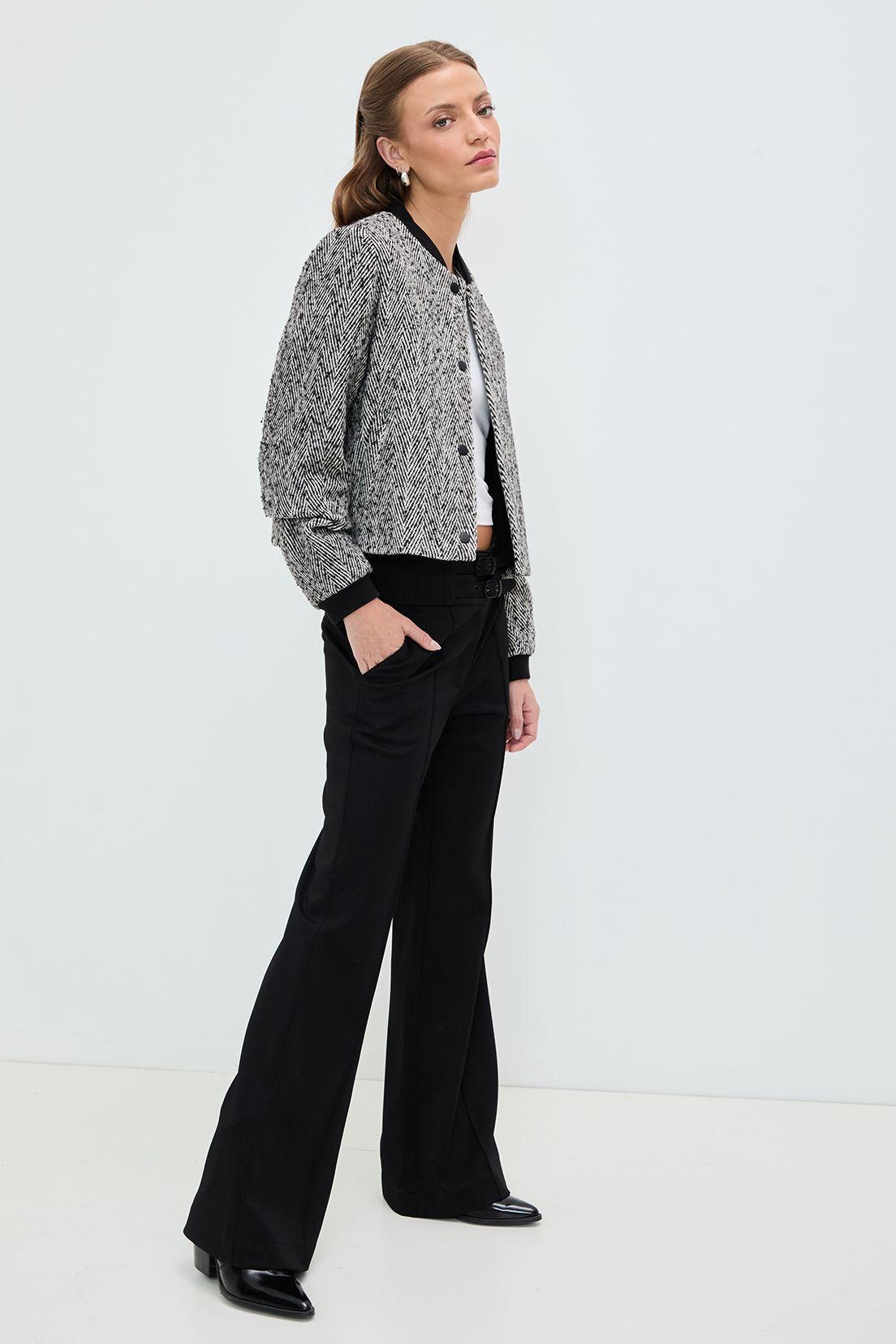 Pantalon Liso Negro 11020125056102-3