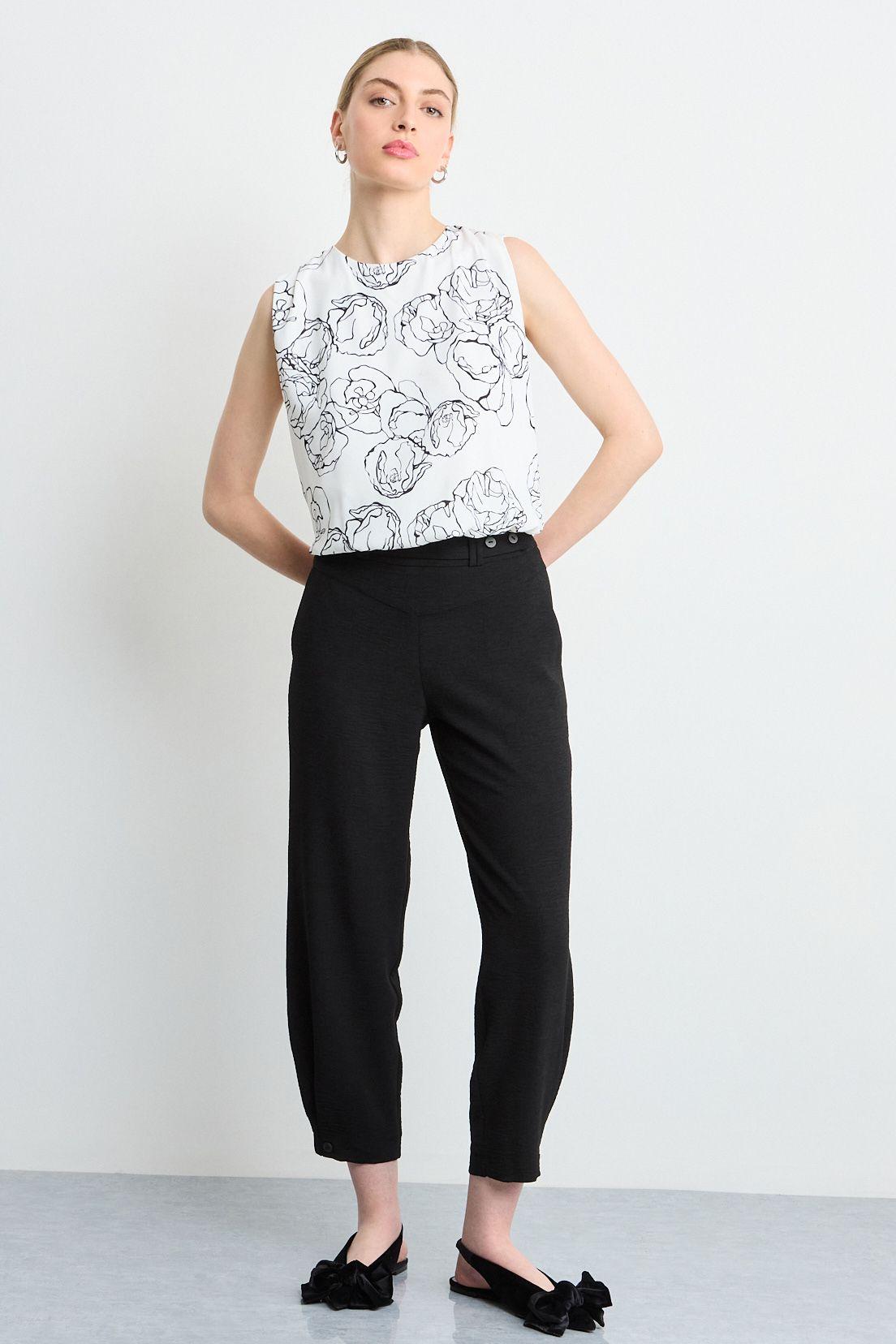 Pantalon Negro iO 11020225011102-0
