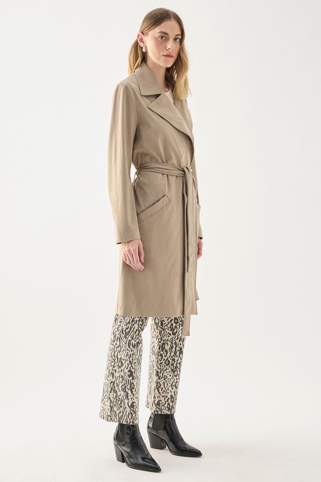 Trench Liso Avellana 17407125002126-1