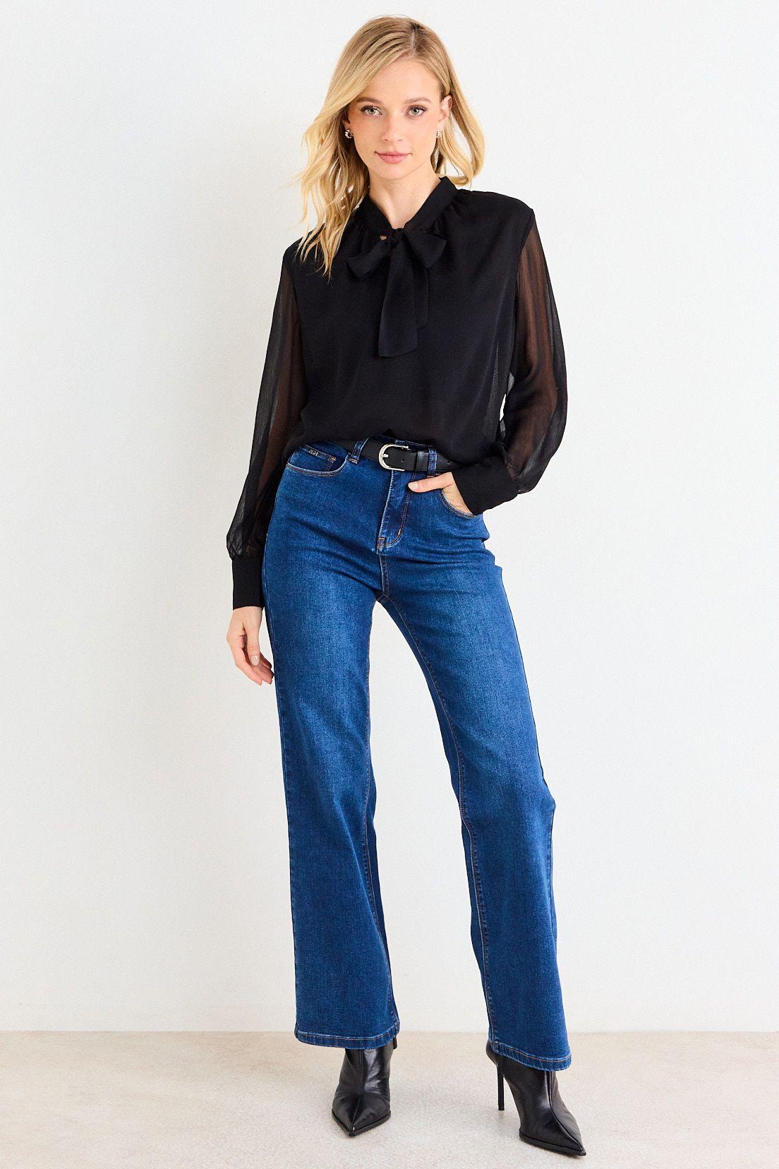 Blusa Lisa Negro Ash 14007126019102-4