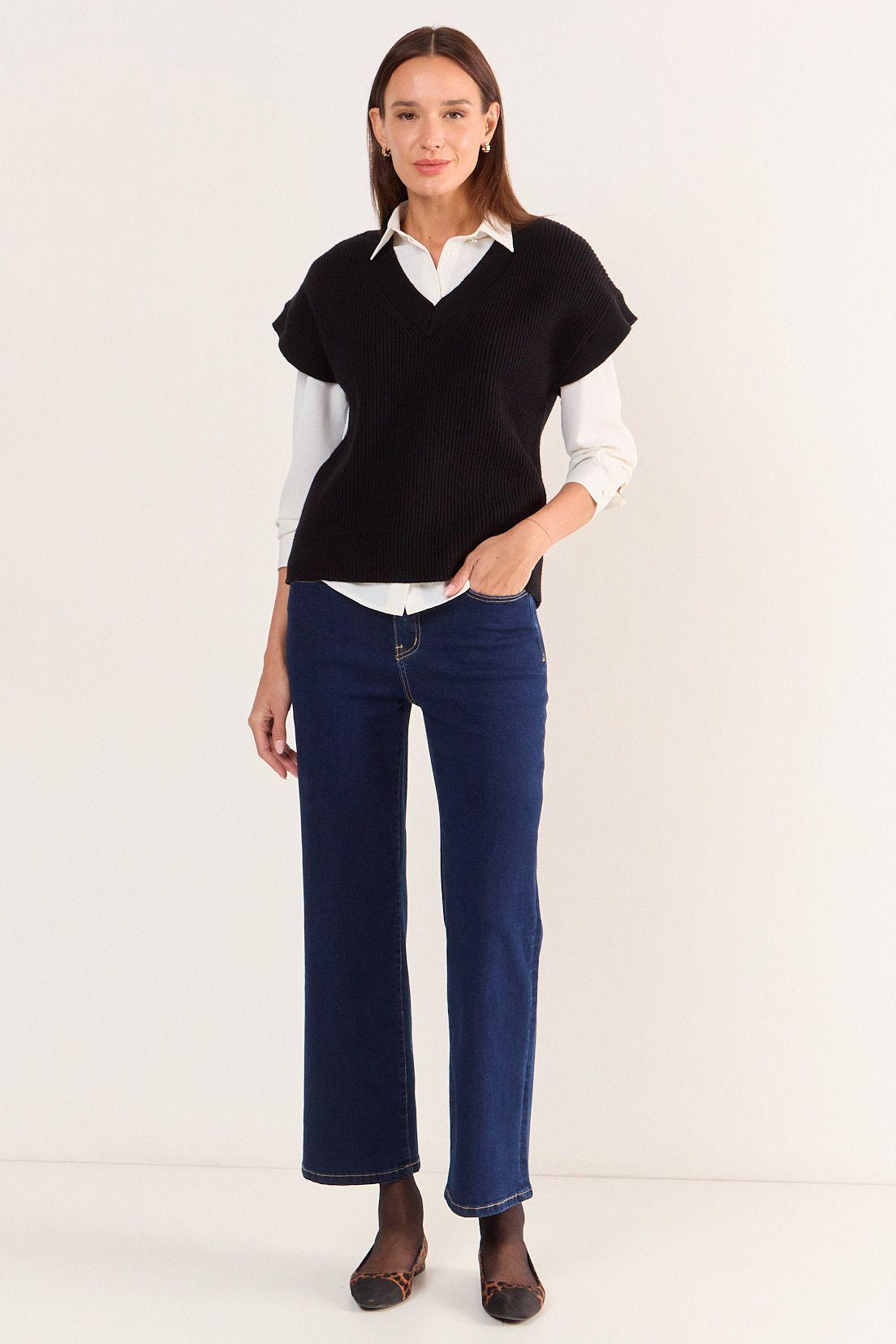 Sweater Liso Negro Ma Griffe 18102125054102-3