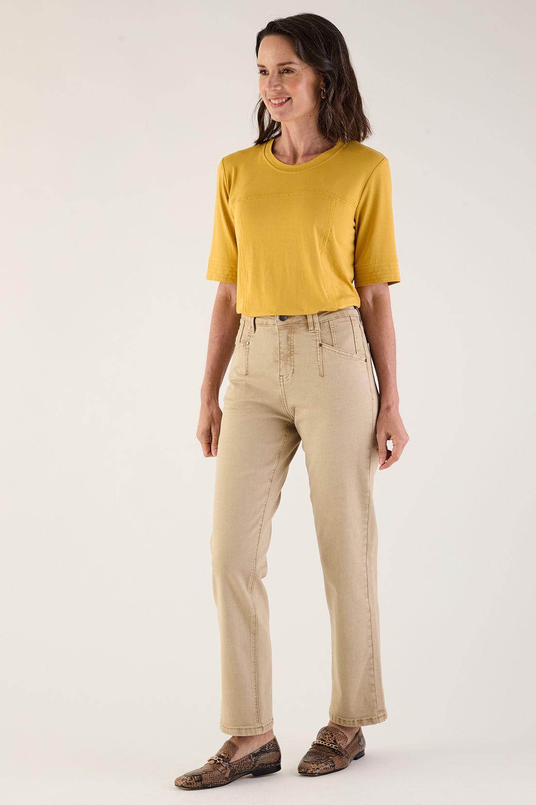 Jeans Recto Beige 11302125004106-3