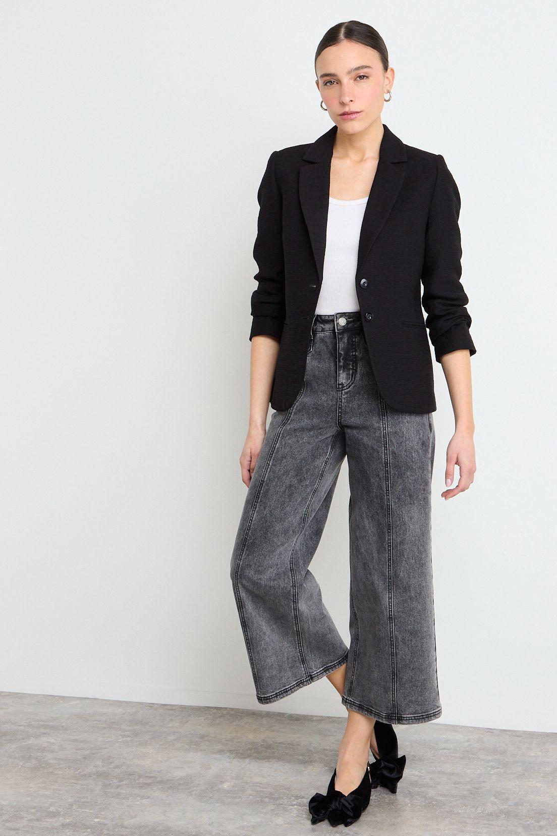 Blazer Liso Negro iO 16020225021102-3