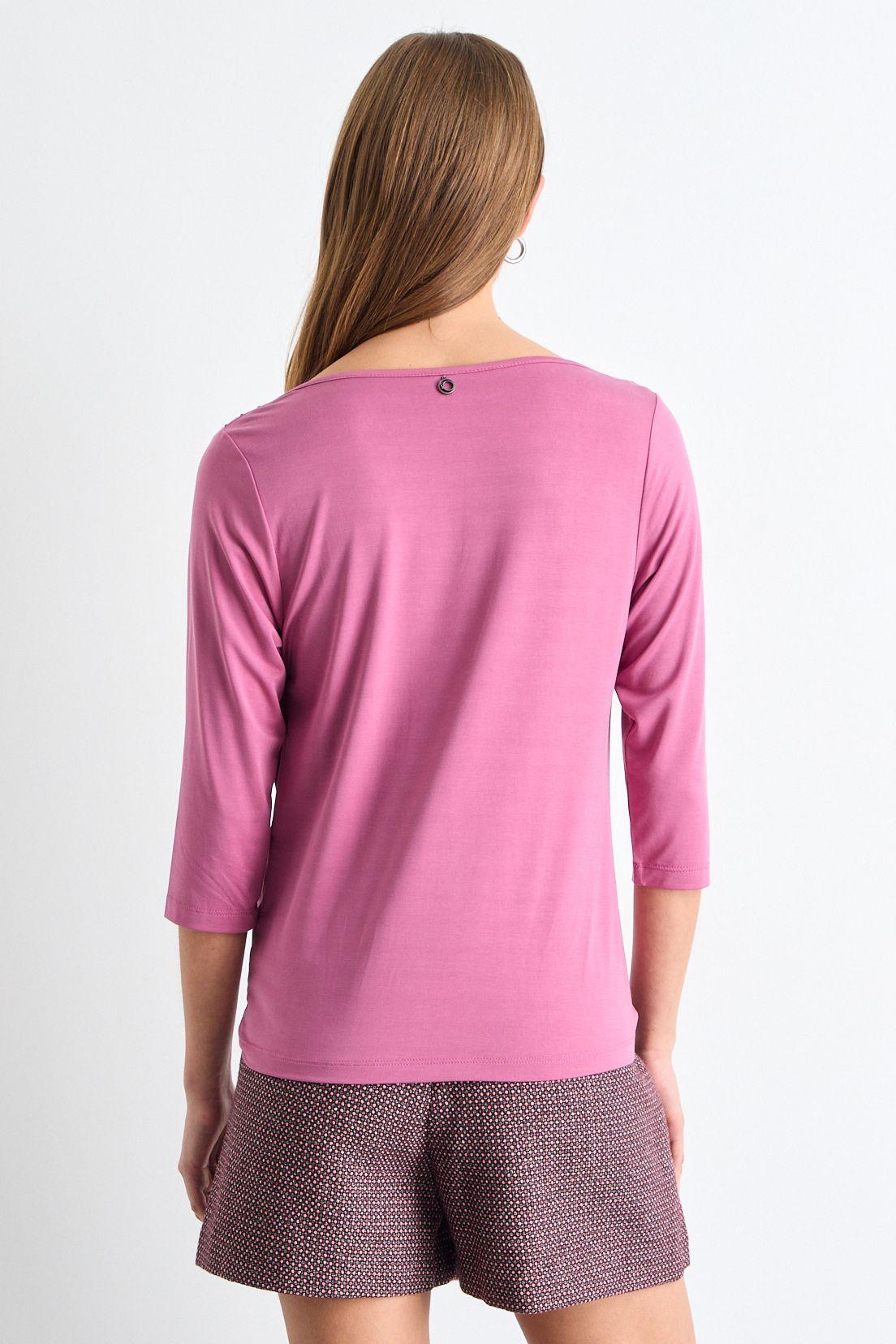 Polera Manga Larga Fucsia iO 14220225053116-2