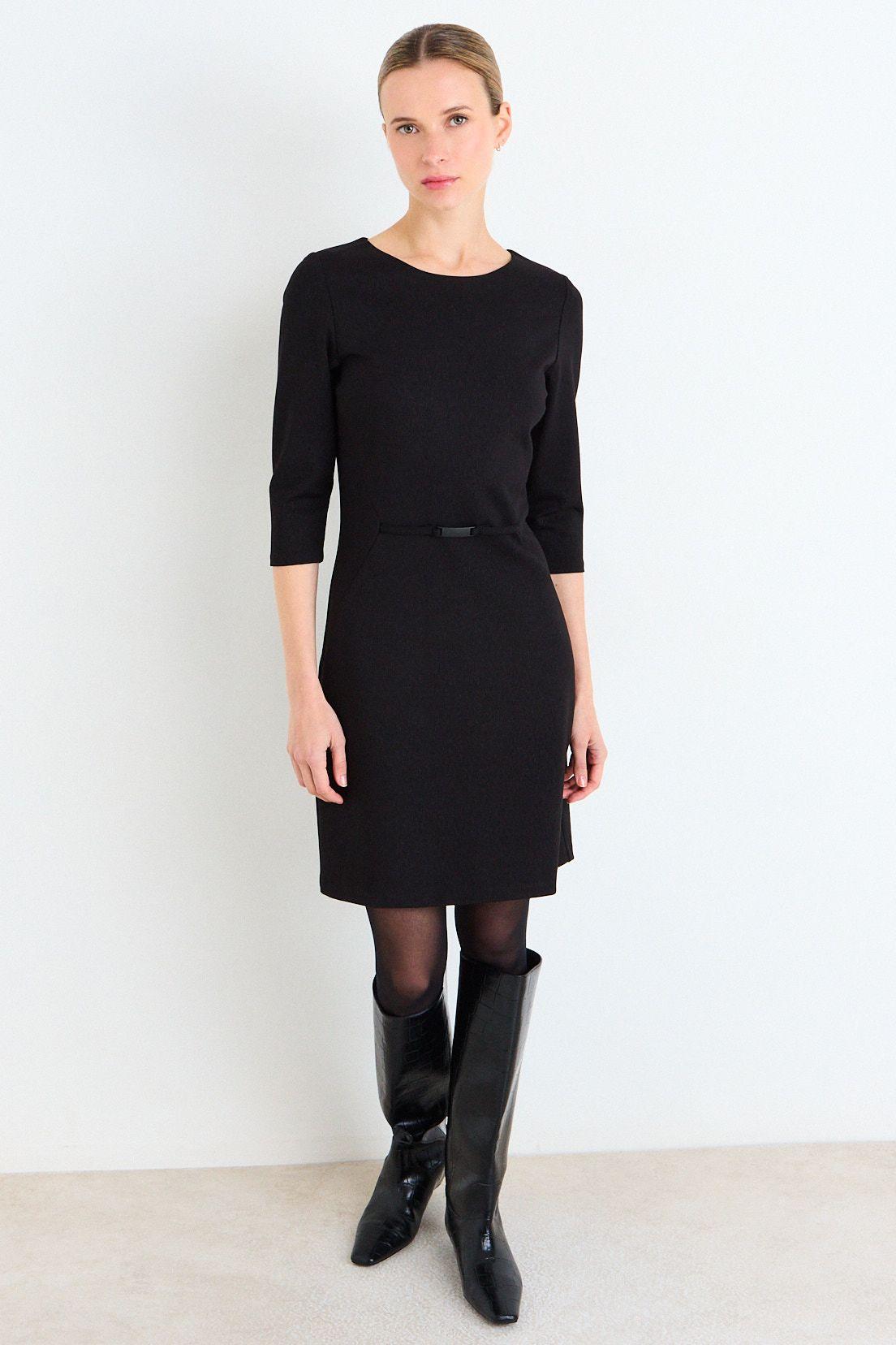 Vestido Jumper Cuello Redondo Negro Ash 13007226050102-3