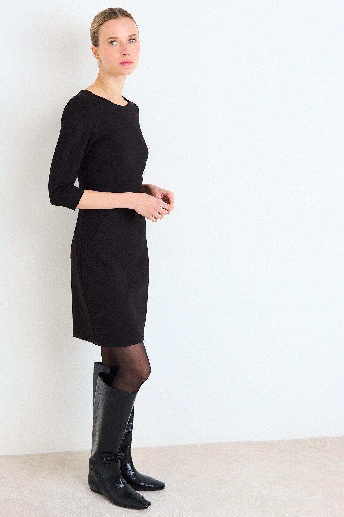 Vestido Jumper Cuello Redondo Negro Ash 13007226050102-4