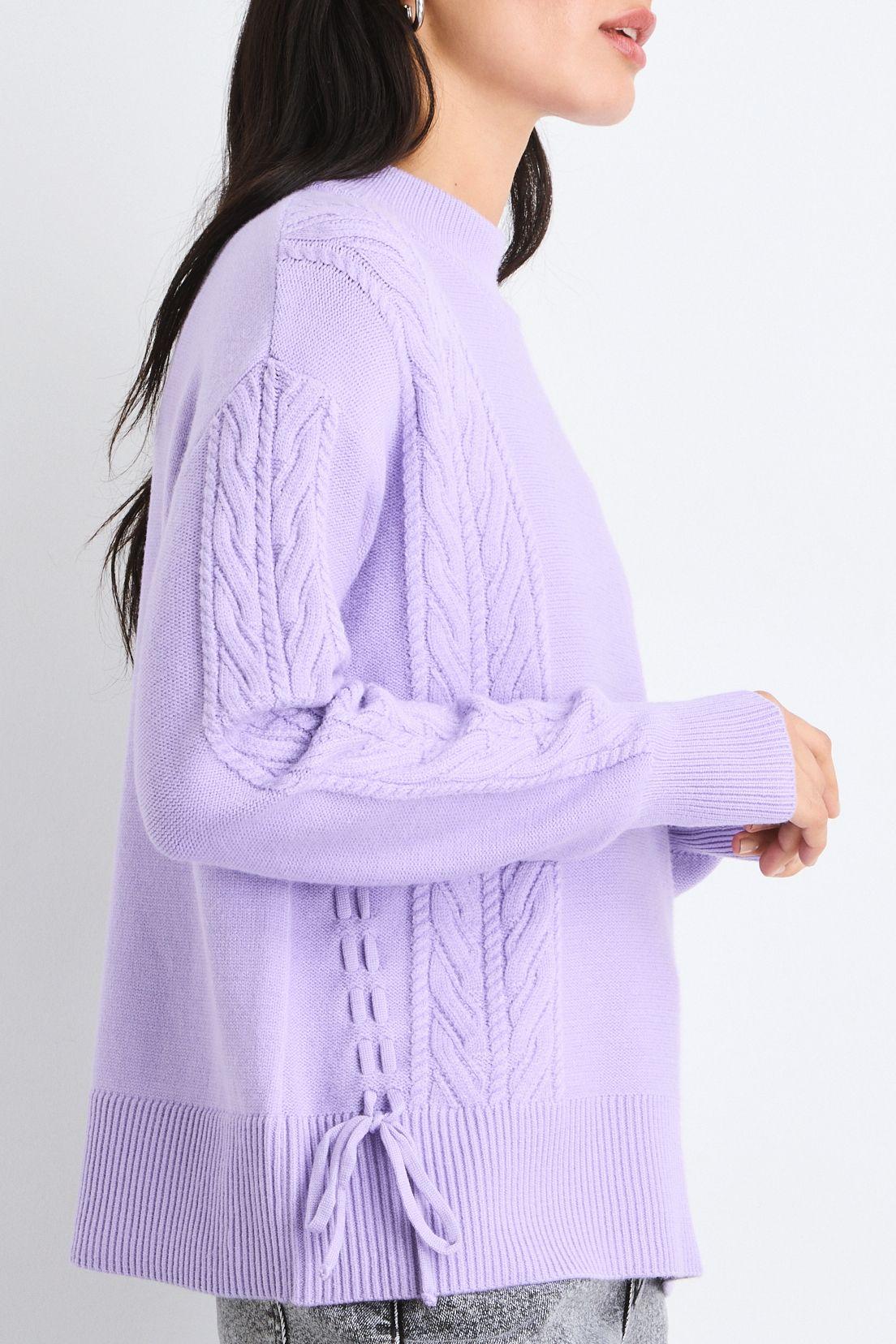 Sweater Liso Morado 18120125018211-1
