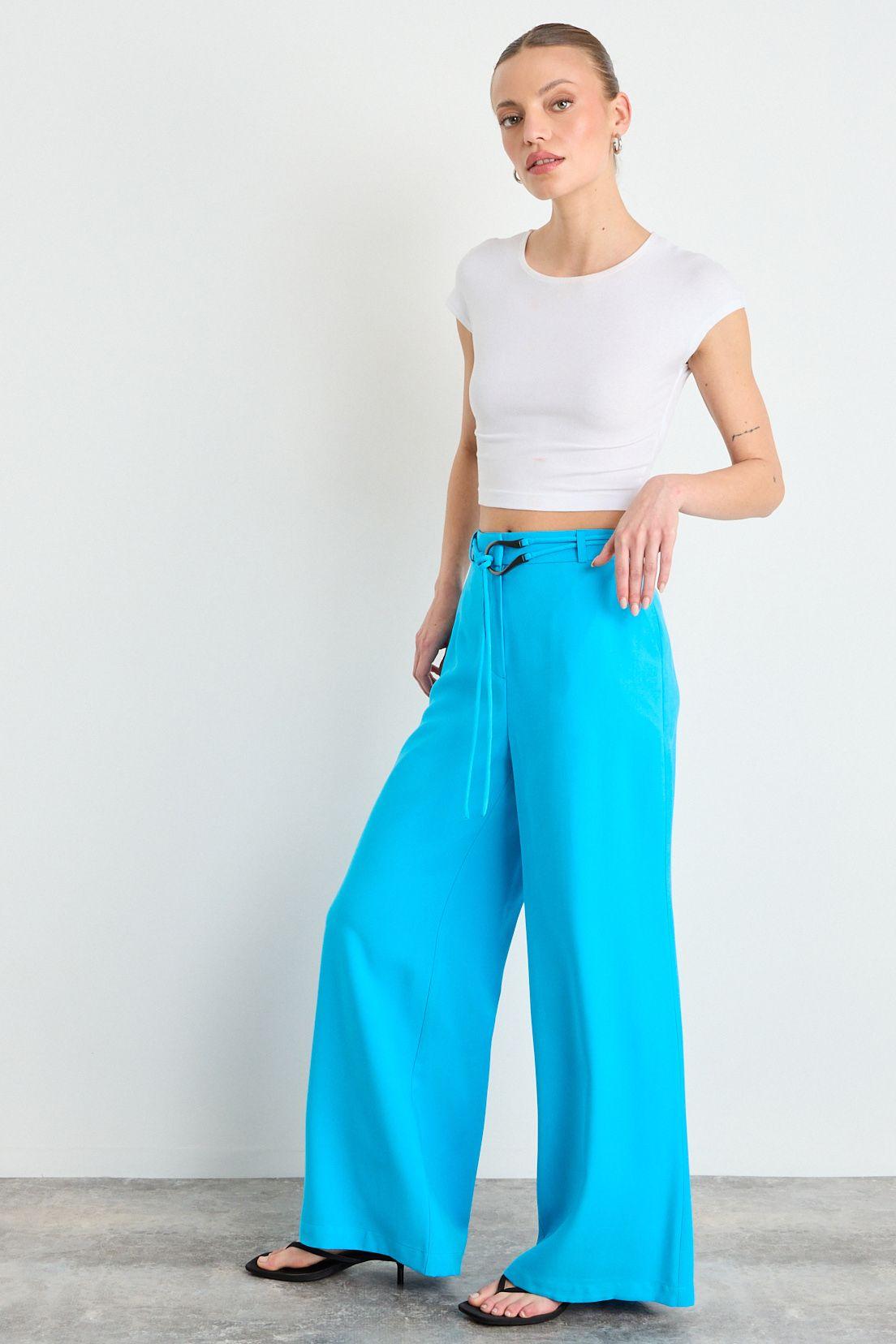 Pantalon Liso Celeste iO 11020225016127-4