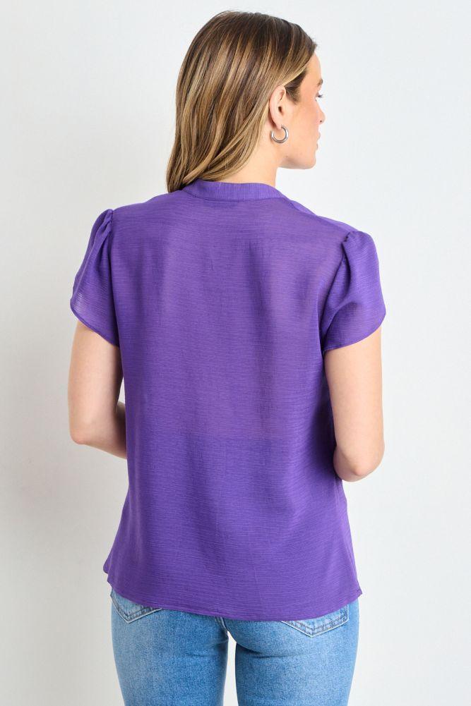 Blusa Manga Tulipan Morado Ash 14007225067121-2