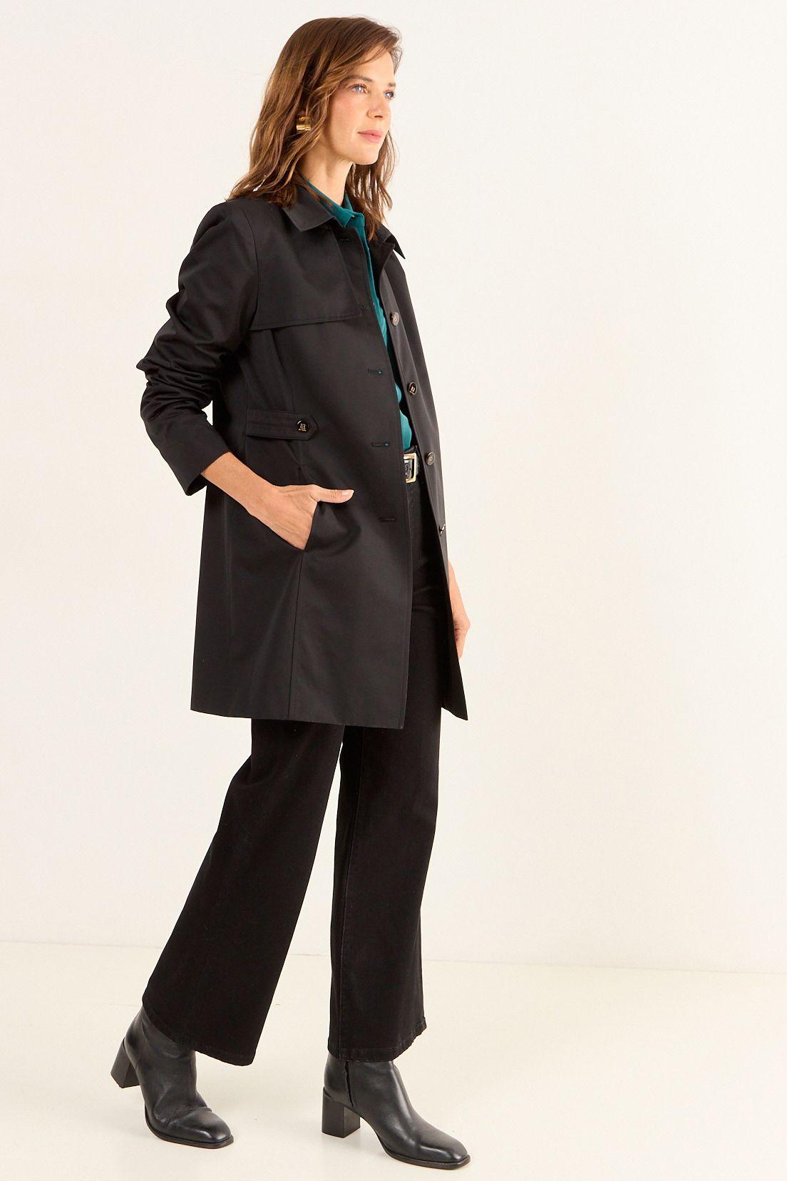 Trench Formal Negro Ma Griffe 17402126051102-2