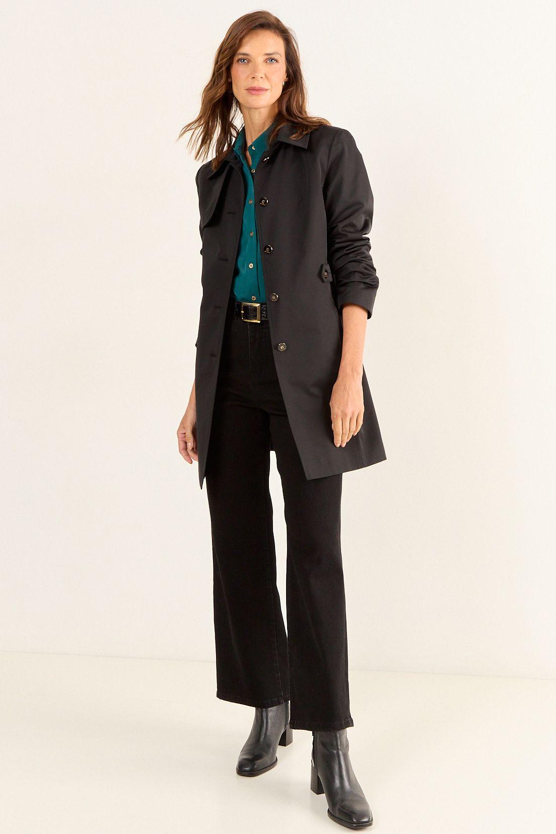 Trench Formal Negro Ma Griffe 17402126051102-4