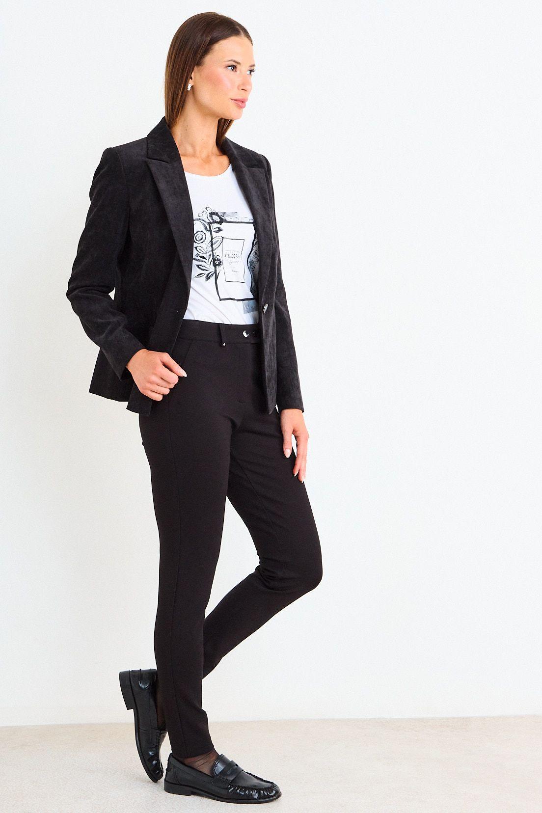 Calza Recta Negro Ash 11407126005102-4