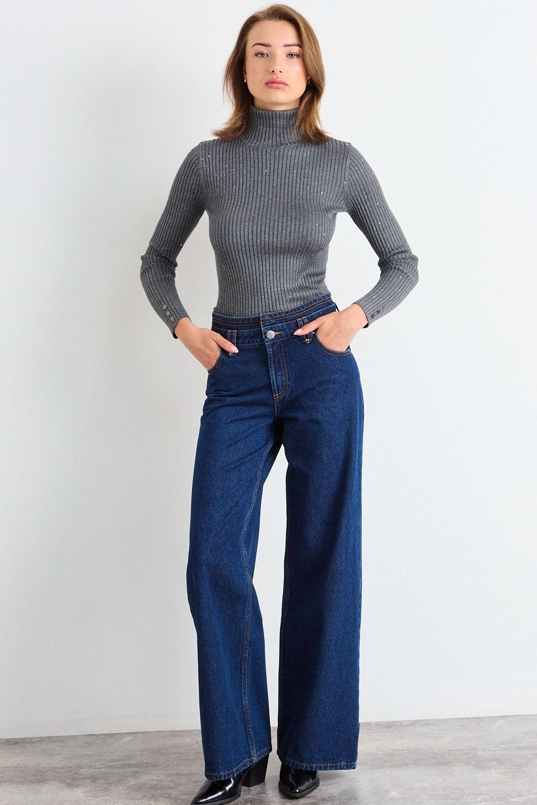 Jeans Liso Azul iO 11320126014104-0