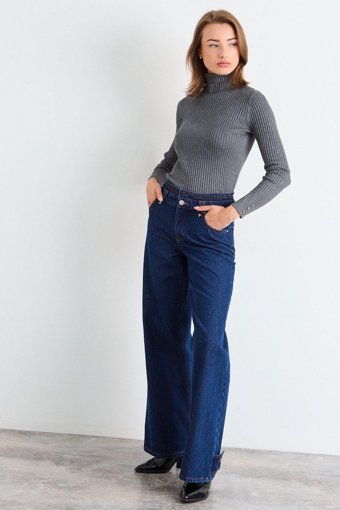 Jeans Liso Azul iO 11320126014104-4