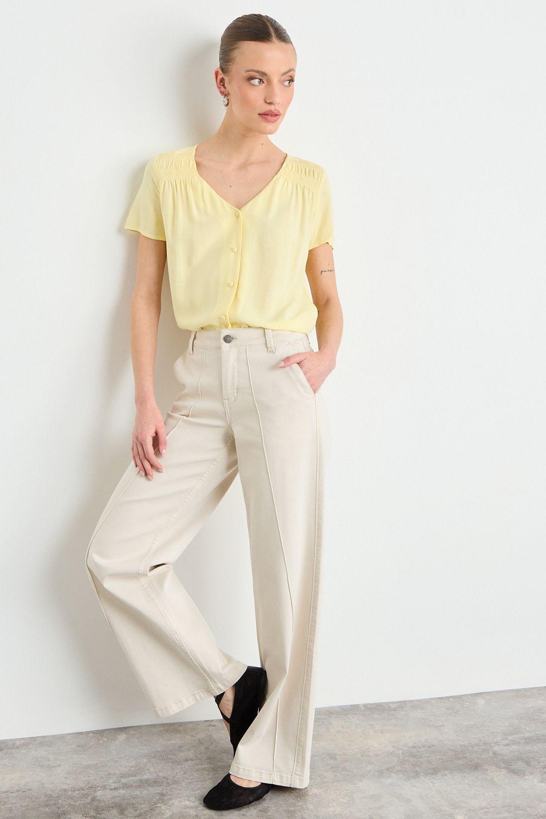 Blusa Lisa Amarillo iO 14020225067108-3