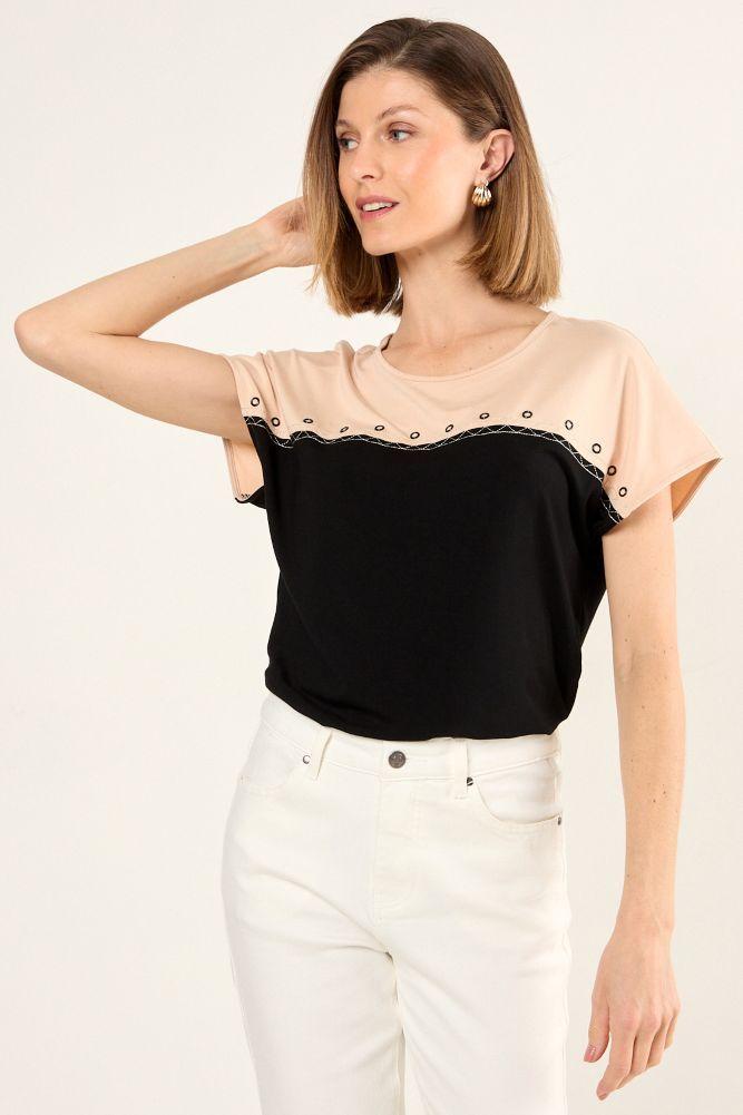 Polera Lisa Beige Ma Griffe 14204225031106-1