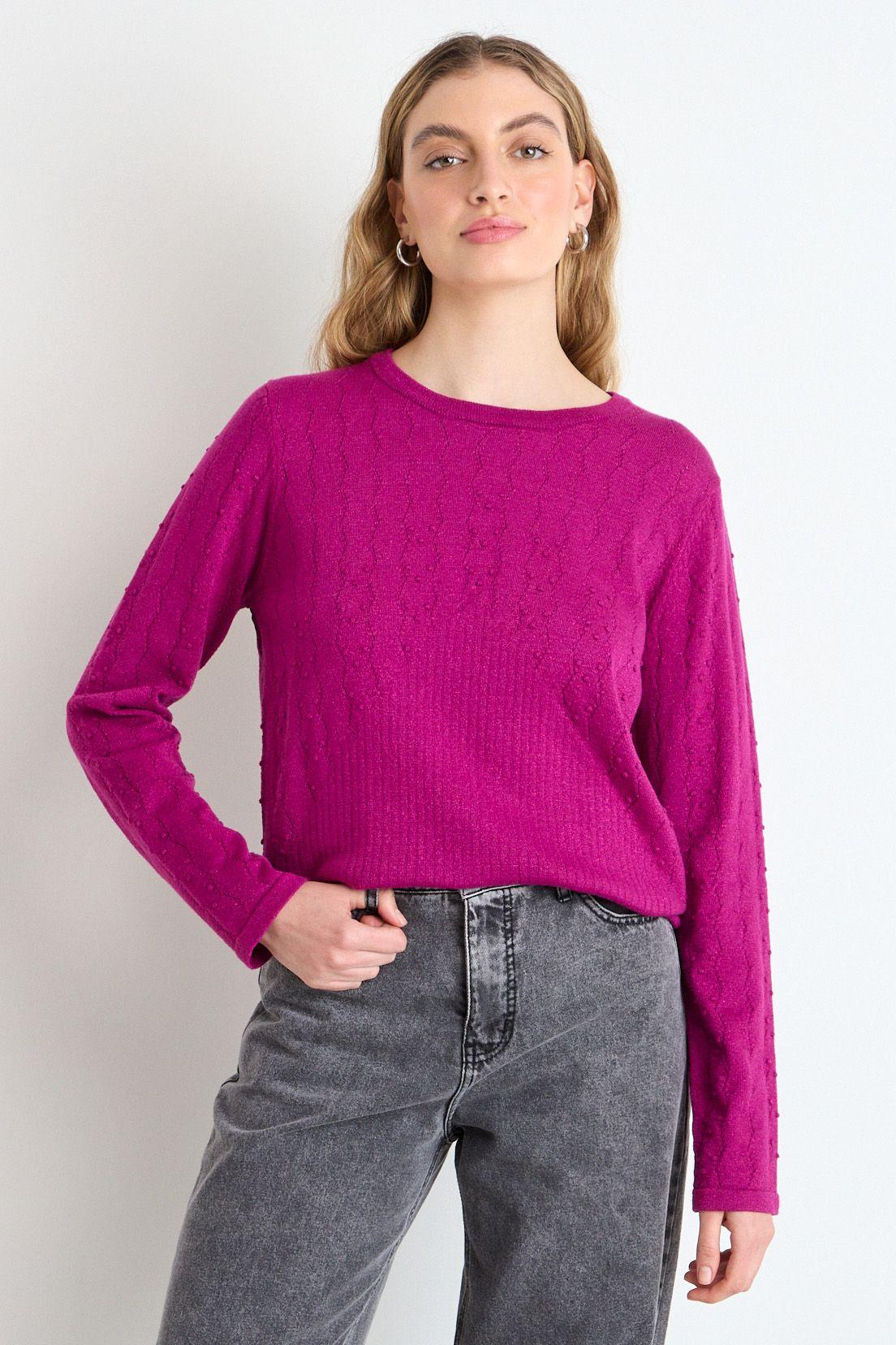 Sweater Fucsia iO 18120225004116-0