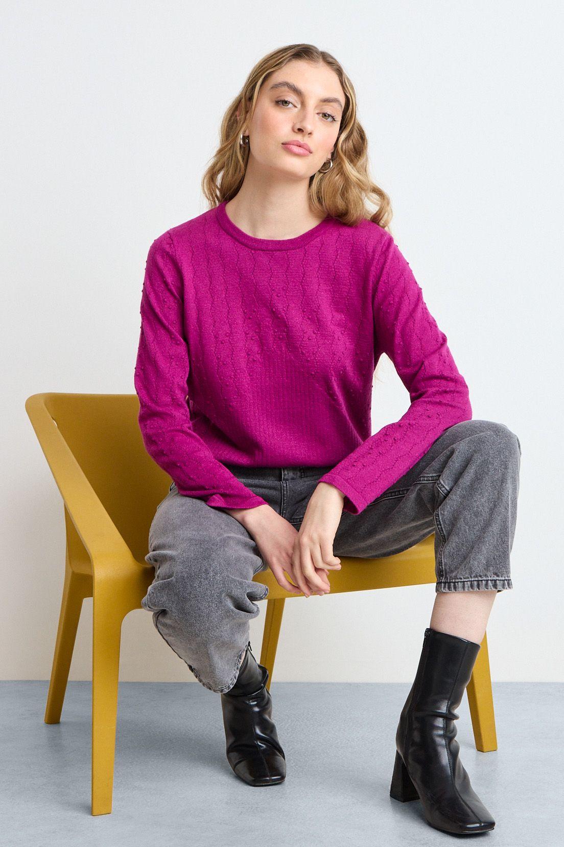 Sweater Fucsia iO 18120225004116-4