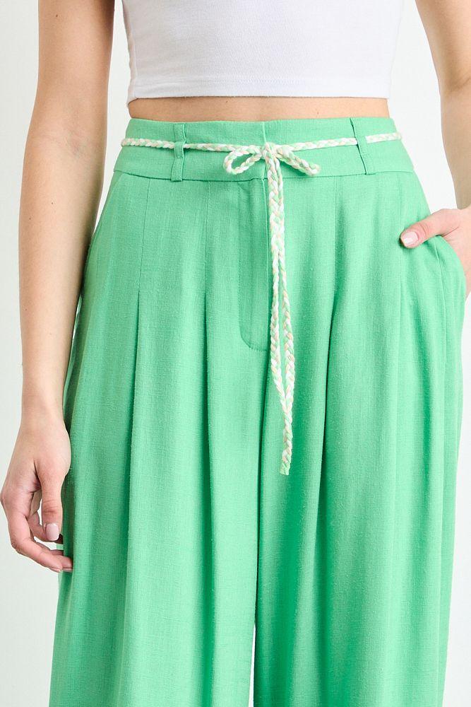 Pantalon Liso Verde Oliva iO 11020225017107-1