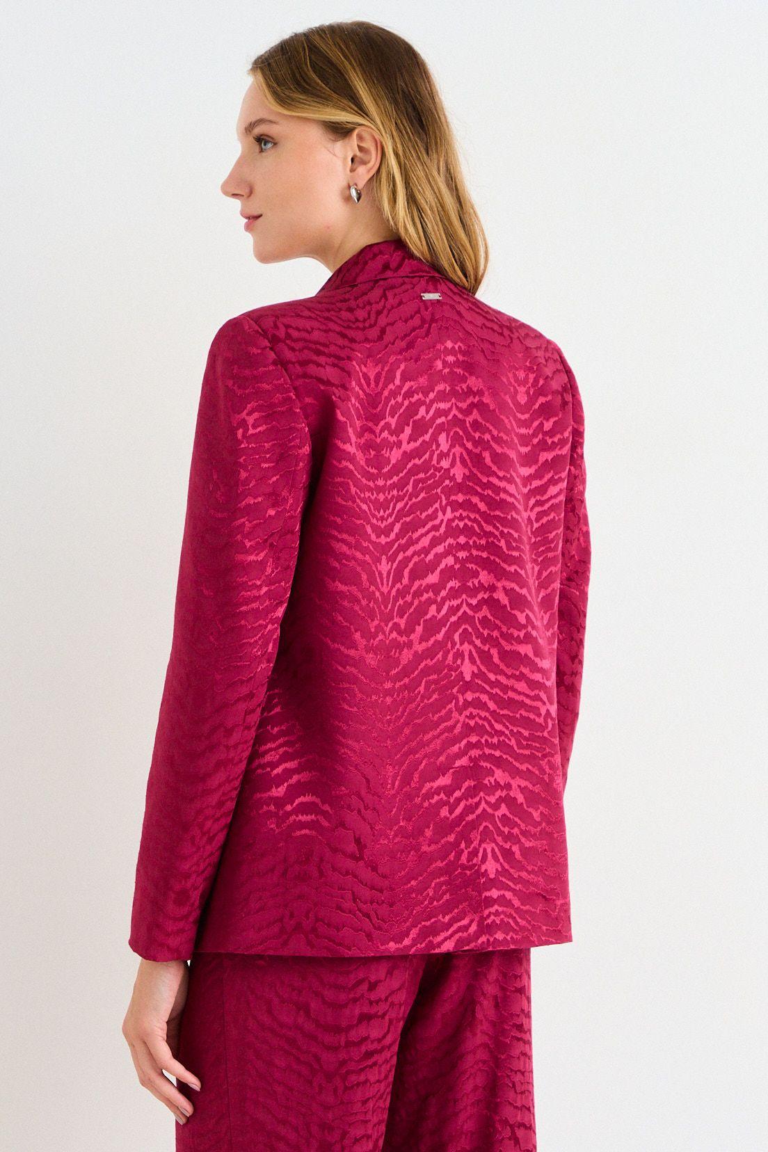 Blazer Viscosa Jacquard Burdeos Ash 16107225052112-2