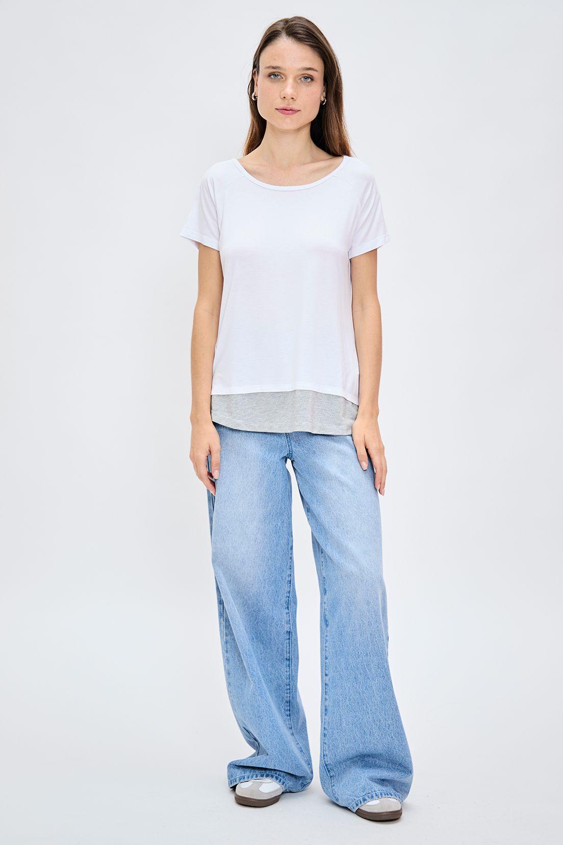 Polera Lisa Blanco Ash 14204224009101-4