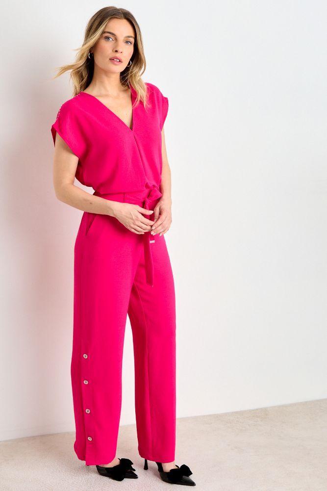 Pantalon Liso Recto Fucsia Ash 11007225015116-2