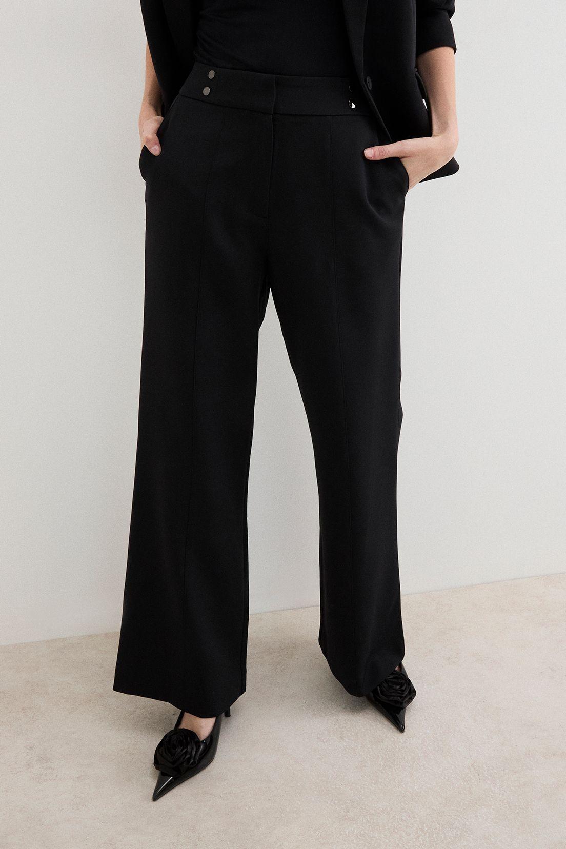 Pantalon Liso Negro 11007125057102-2