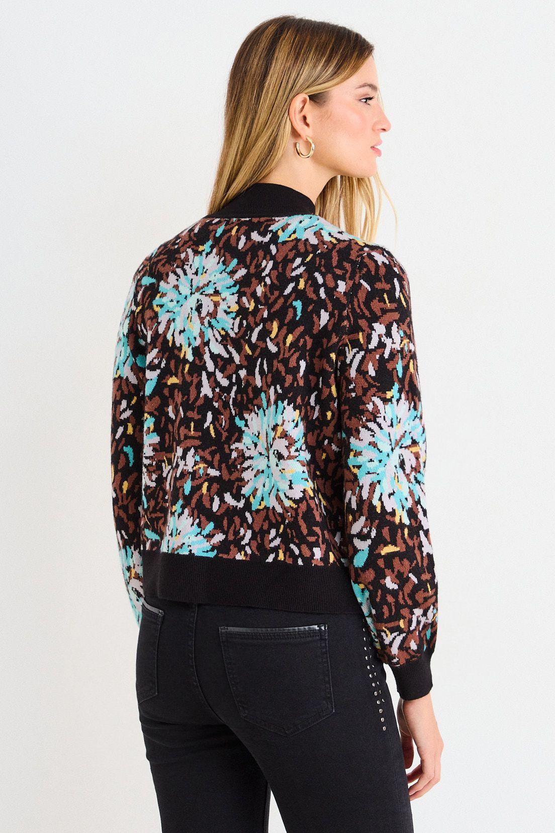 Sweater Jacquard Verde Ash 18707226001217-2