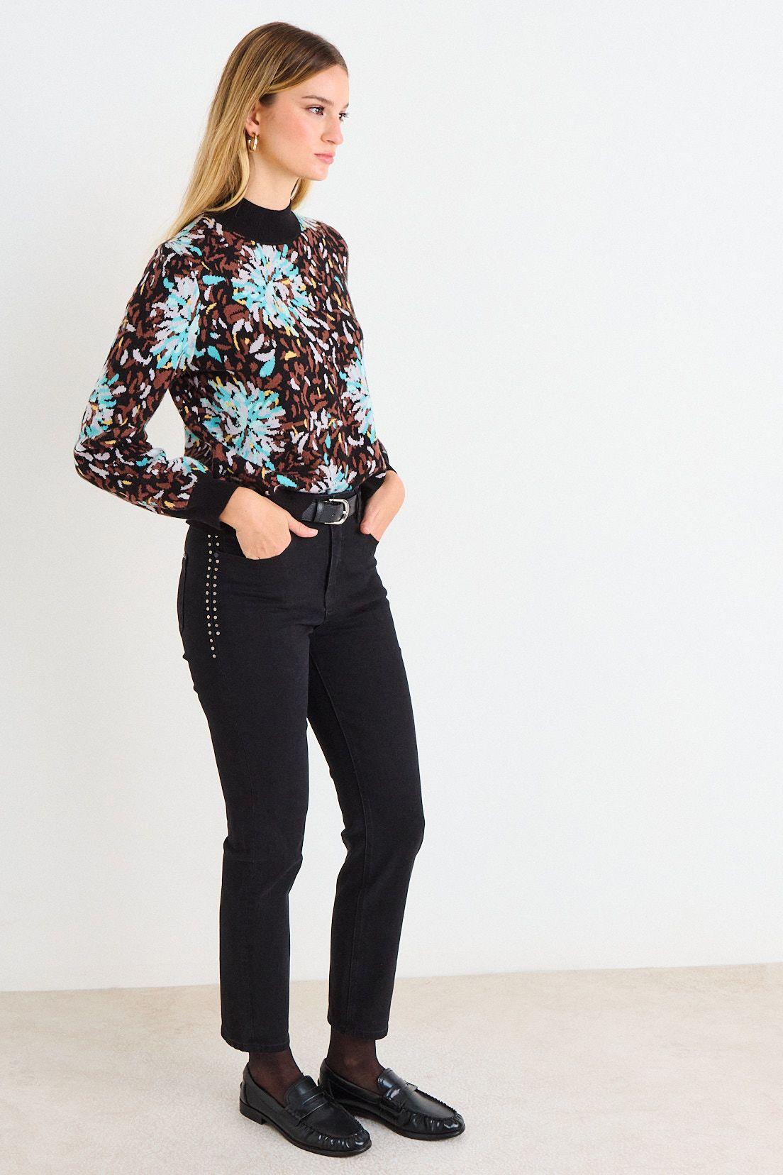 Sweater Jacquard Verde Ash 18707226001217-3