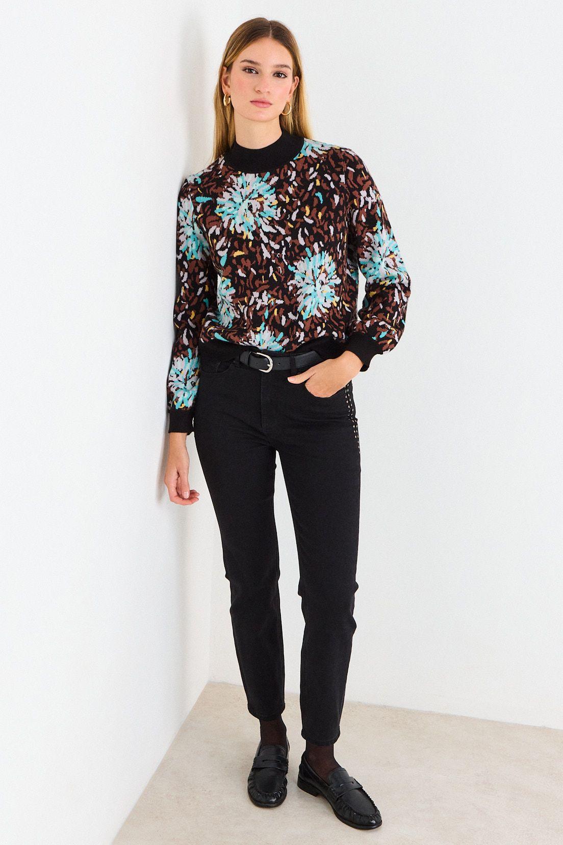 Sweater Jacquard Verde Ash 18707226001217-4