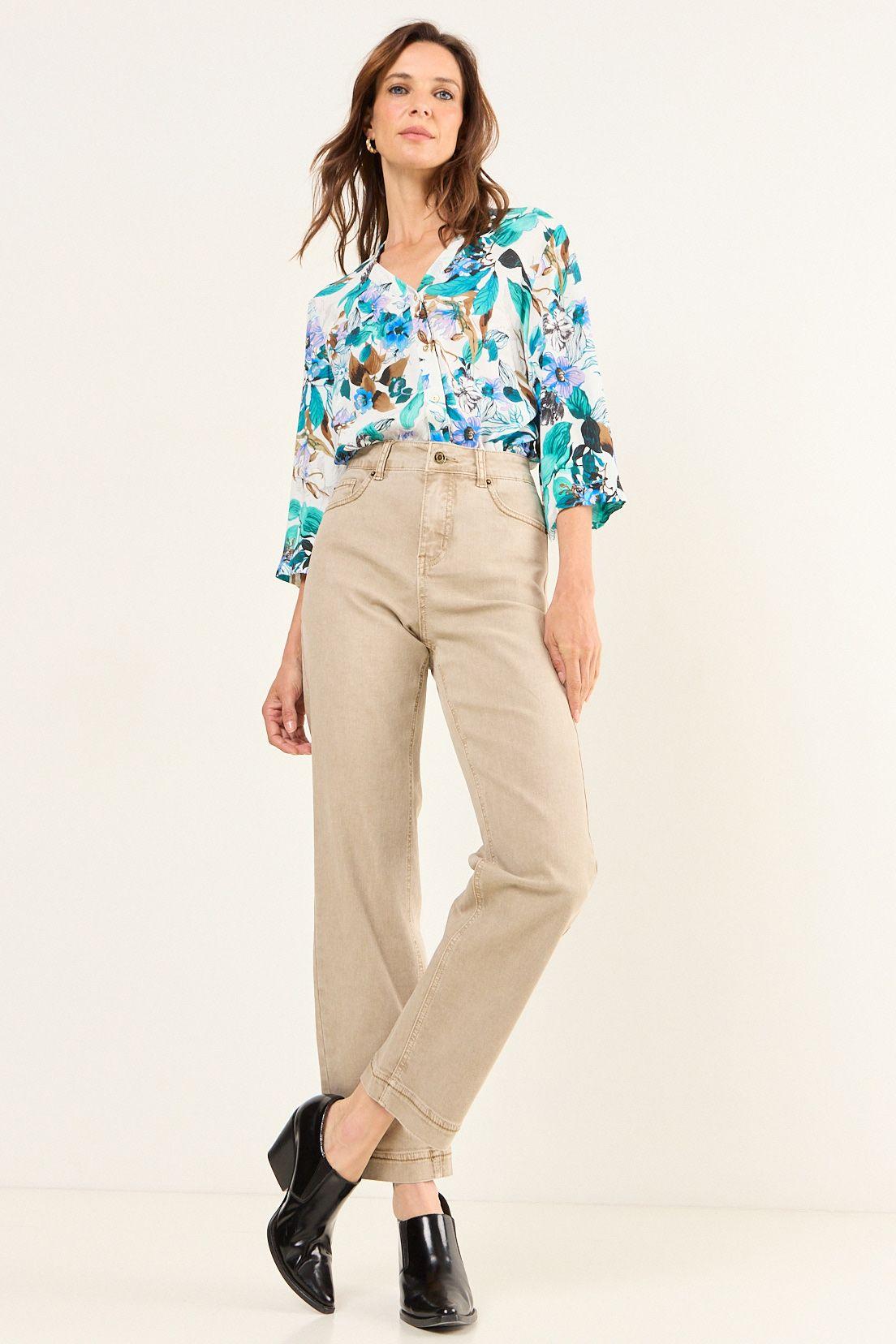 Jeans Liso Beige Ma Griffe 11302126005106-0