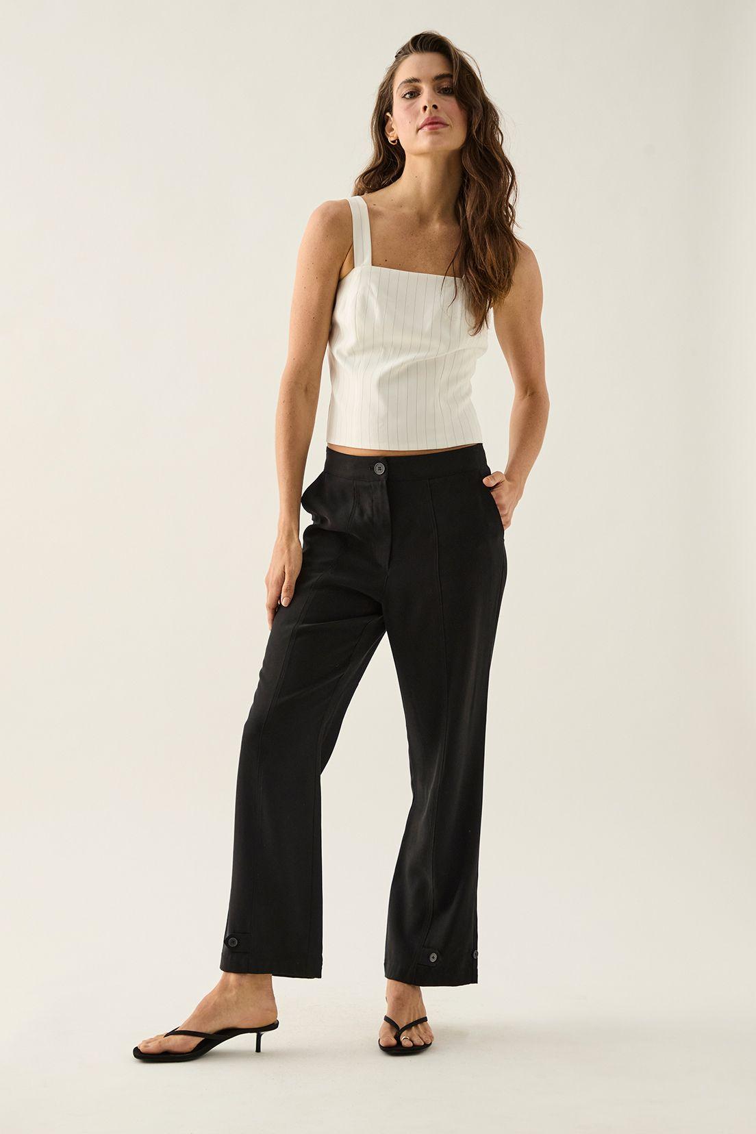 Pantalon Liso Negro Ash 11007125001102-0