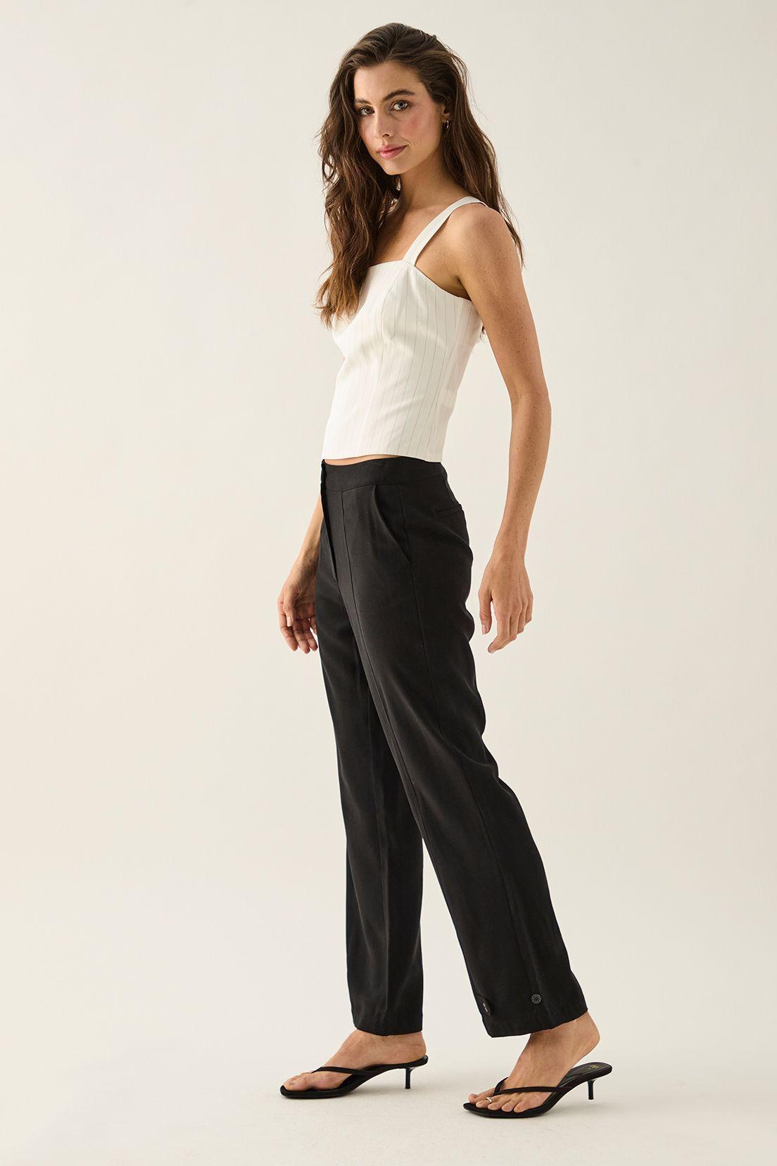 Pantalon Liso Negro Ash 11007125001102-3
