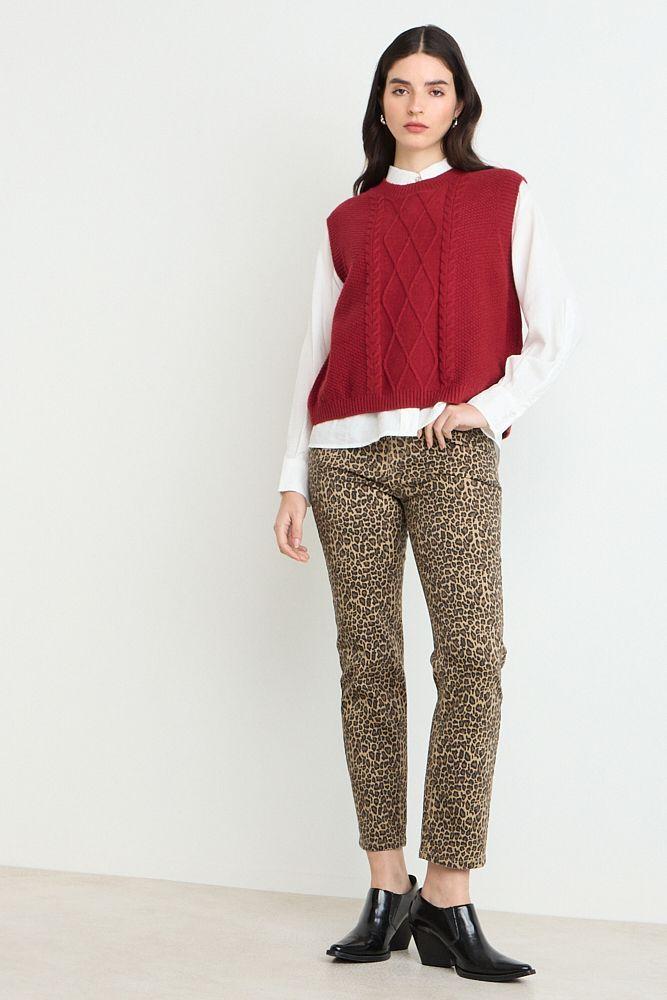 Sweater Liso Burdeos 18104125004112-2