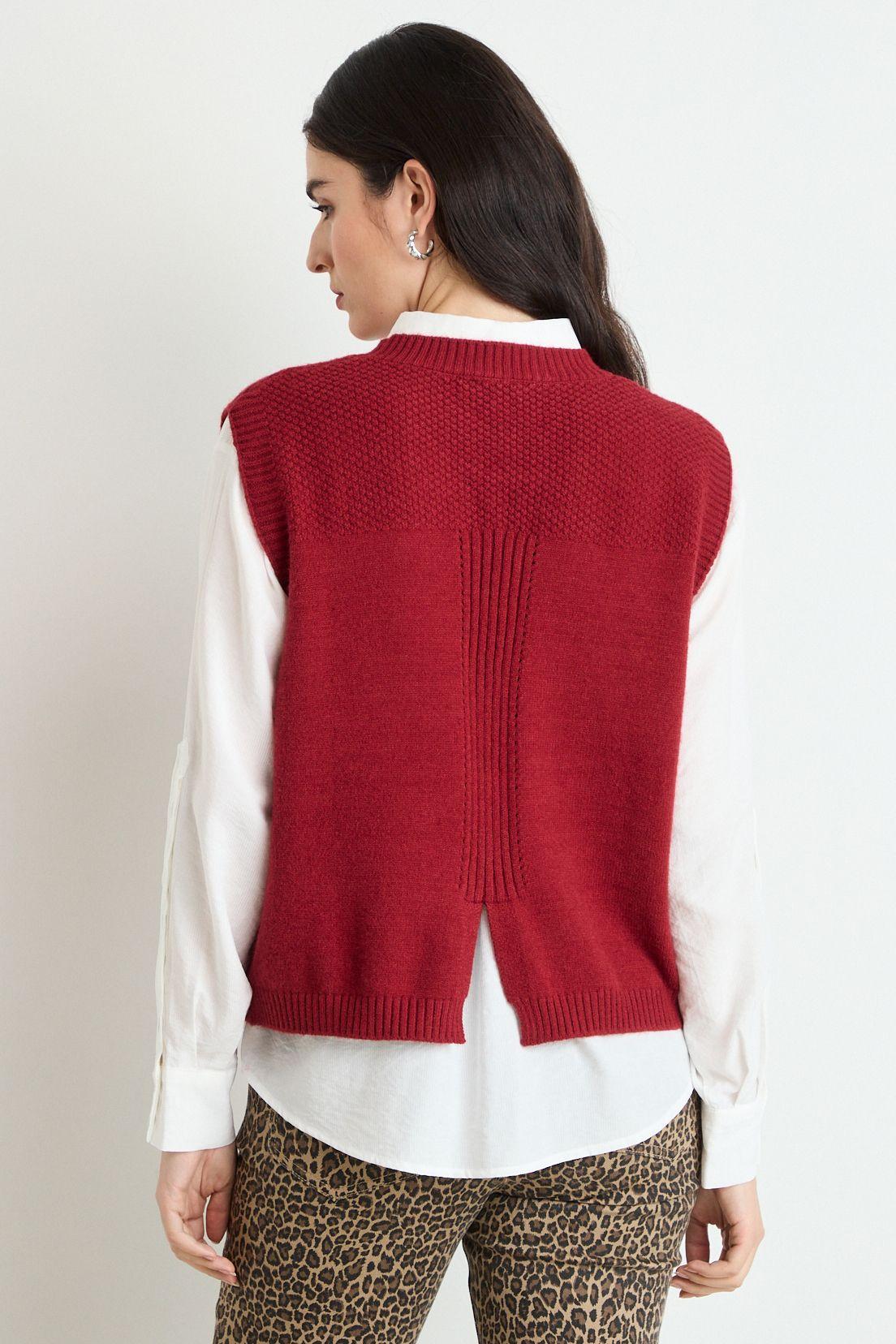 Sweater Liso Burdeos 18104125004112-3