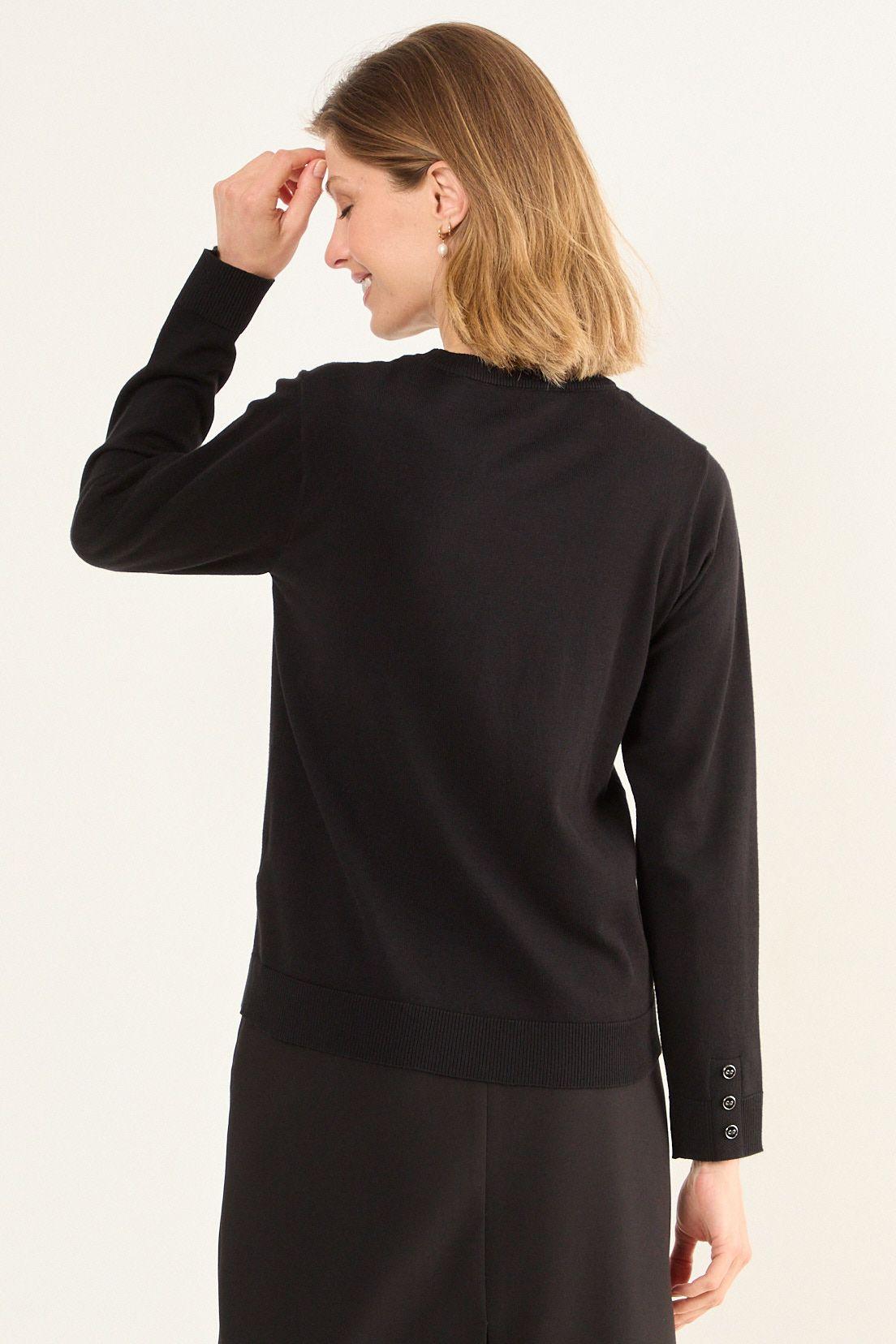 Sweater Liso Negro Ma Griffe 18102126200102-2