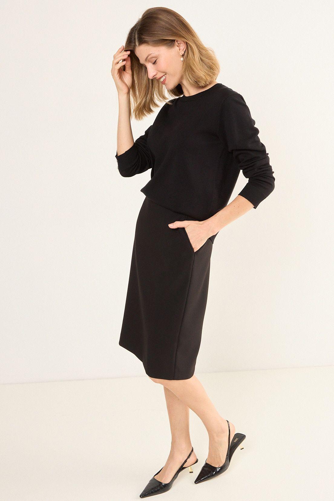 Sweater Liso Negro Ma Griffe 18102126200102-3