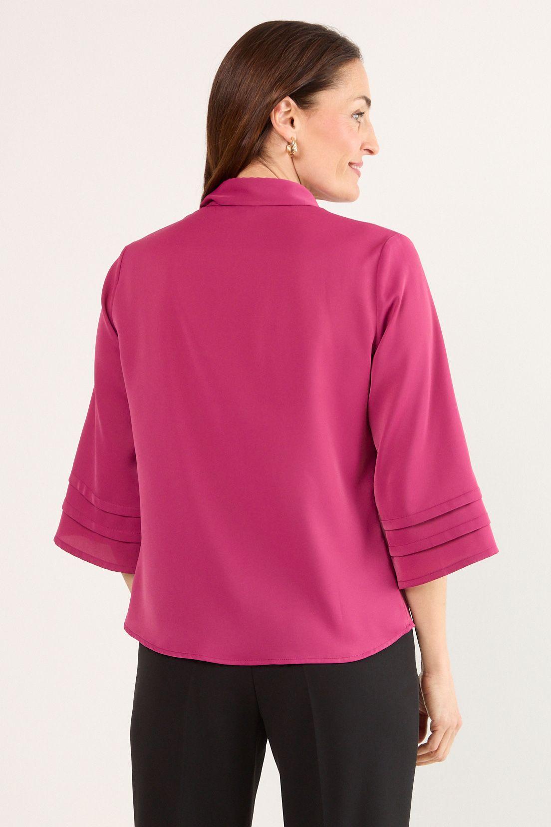 Blusa Manga Larga Fucsia Ma Griffe 14004225030116-2