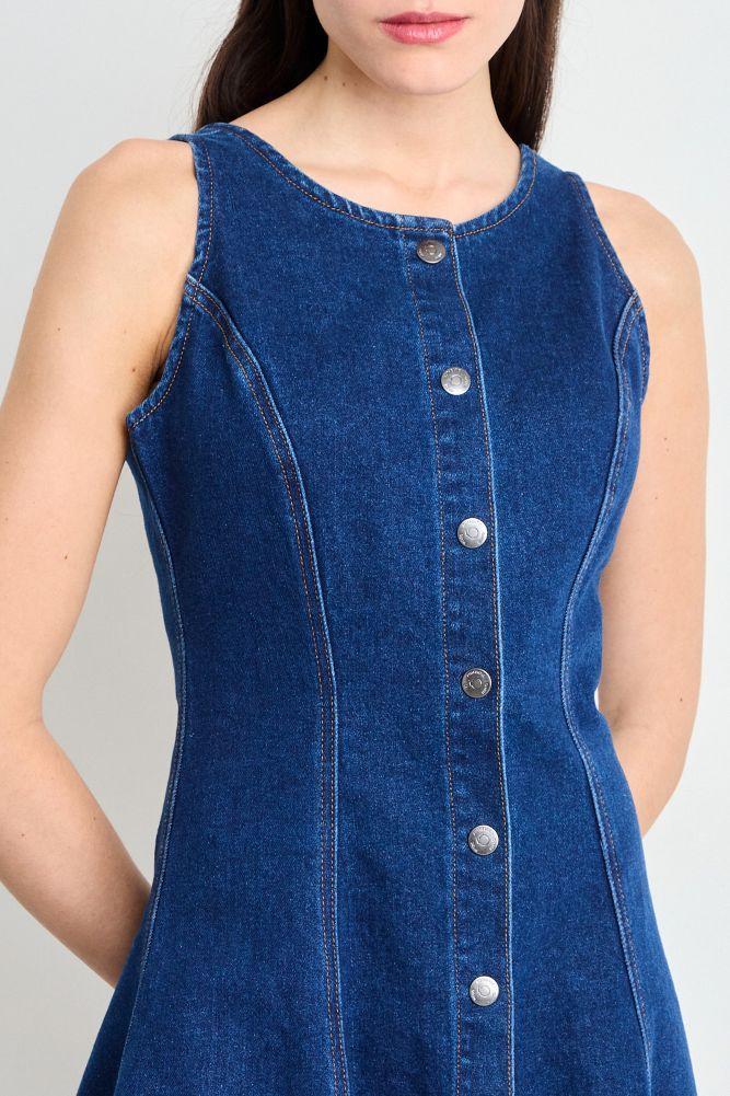 Vestido Mezclilla Azul iO 13820225003104-1